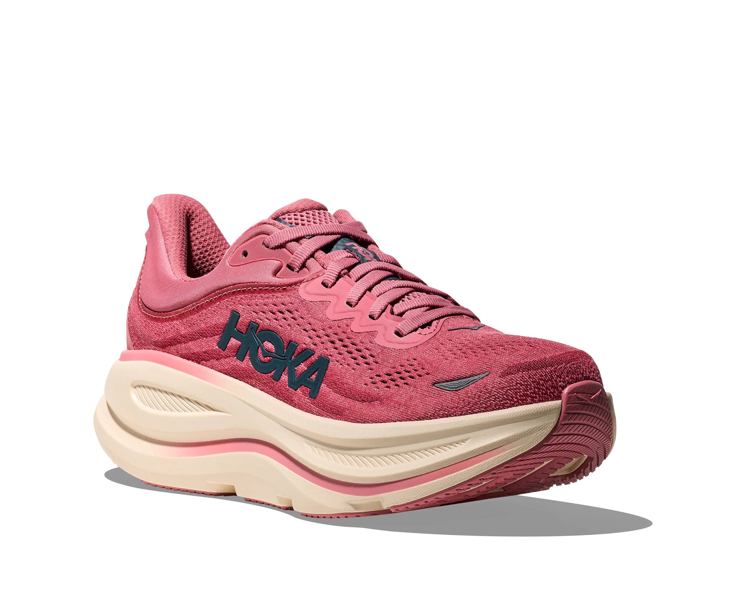 WOMEN'S HOKA BONDI 9 | LINGONBERRY | CRANBERRY - Image 4