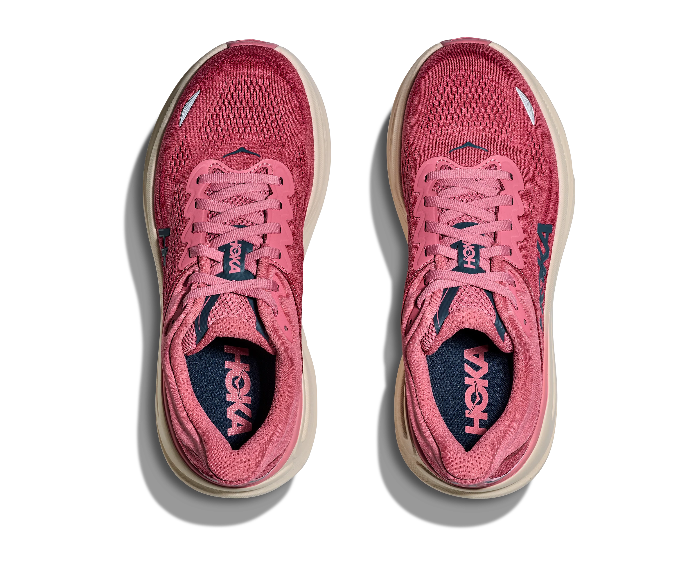 WOMEN'S HOKA BONDI 9 | LINGONBERRY | CRANBERRY - Image 7