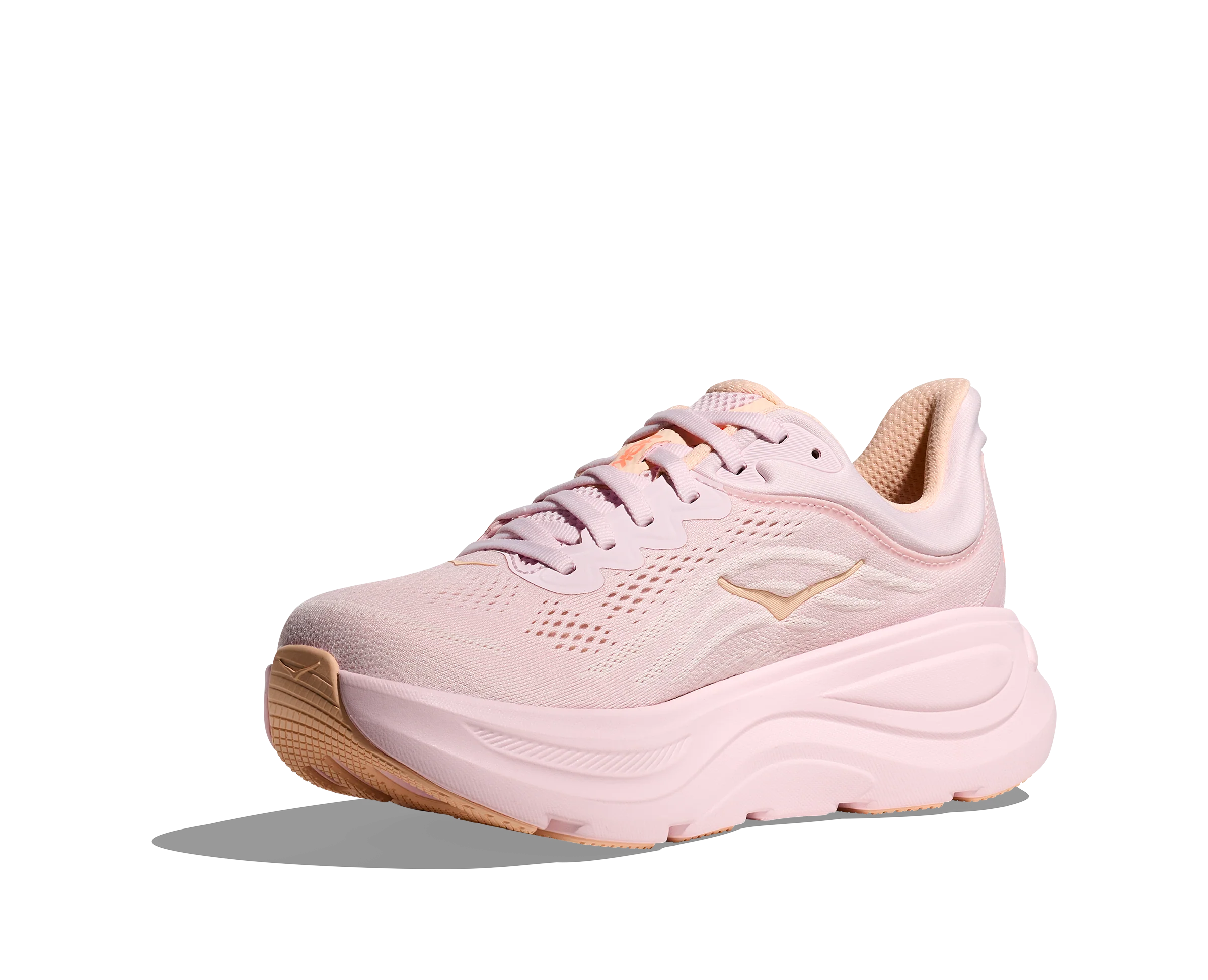 WOMEN'S HOKA BONDI 9 | LILAC | CREAM | TANGERINE | GLOW - Image 3