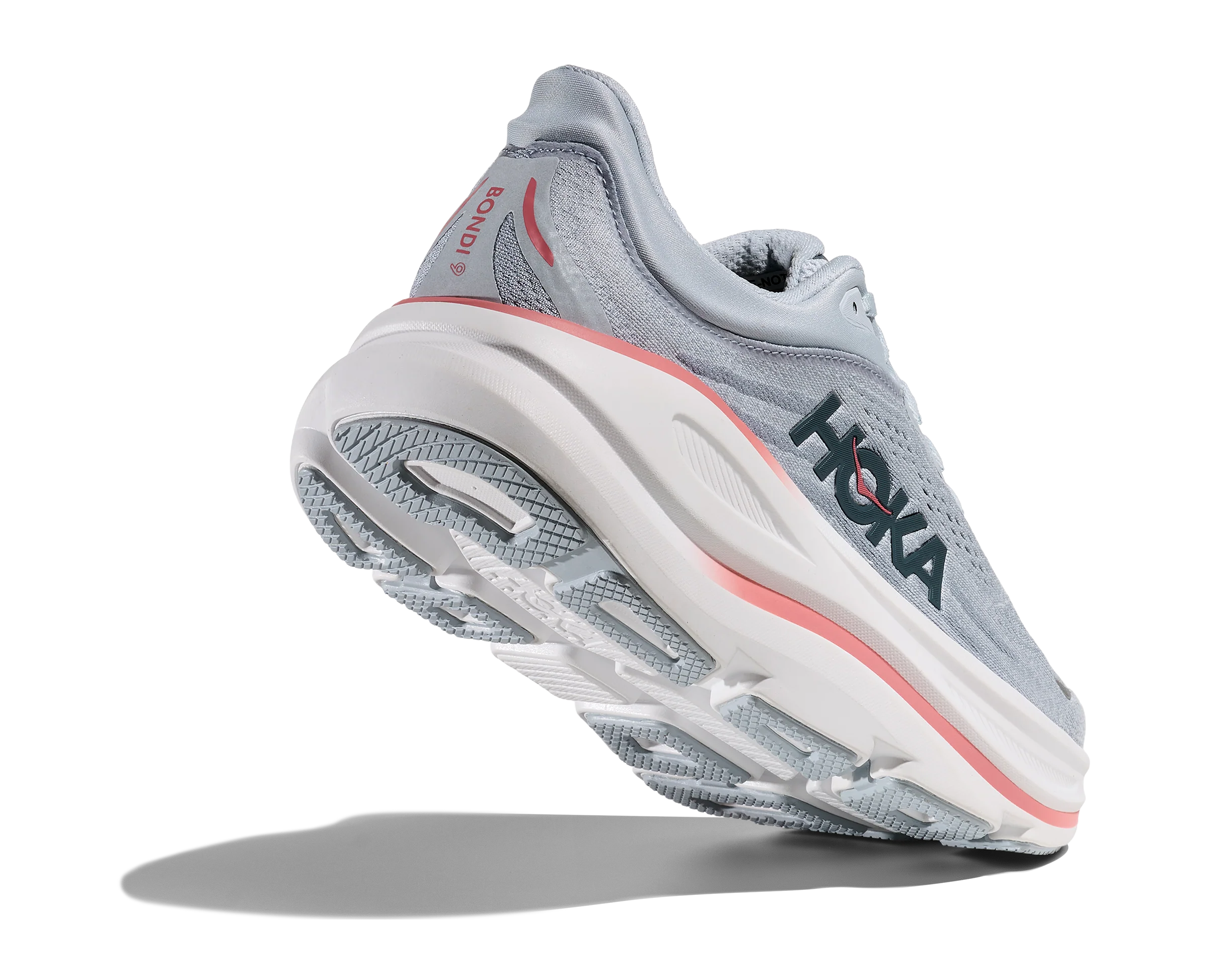 WOMEN'S HOKA BONDI 9 | MINERAL BLUE | WASHED BLUE - Image 4