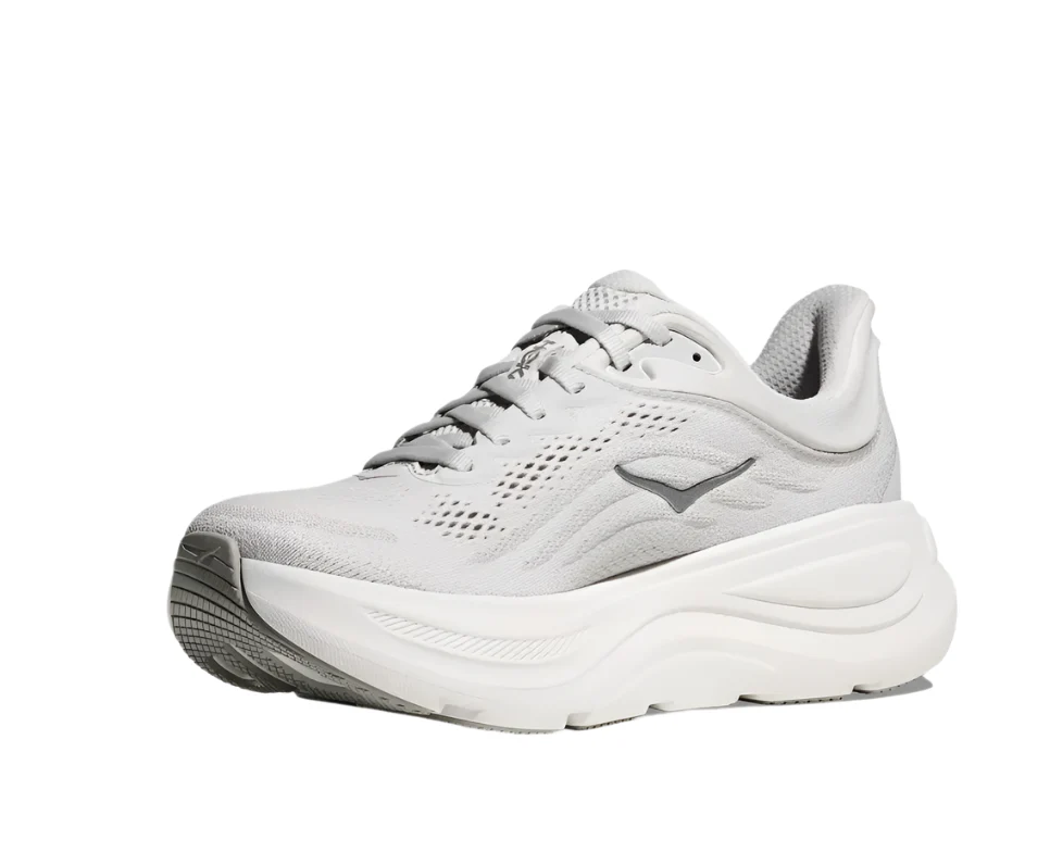 WOMEN'S HOKA BONDI 9 | STARDUST / SILVER - Image 3