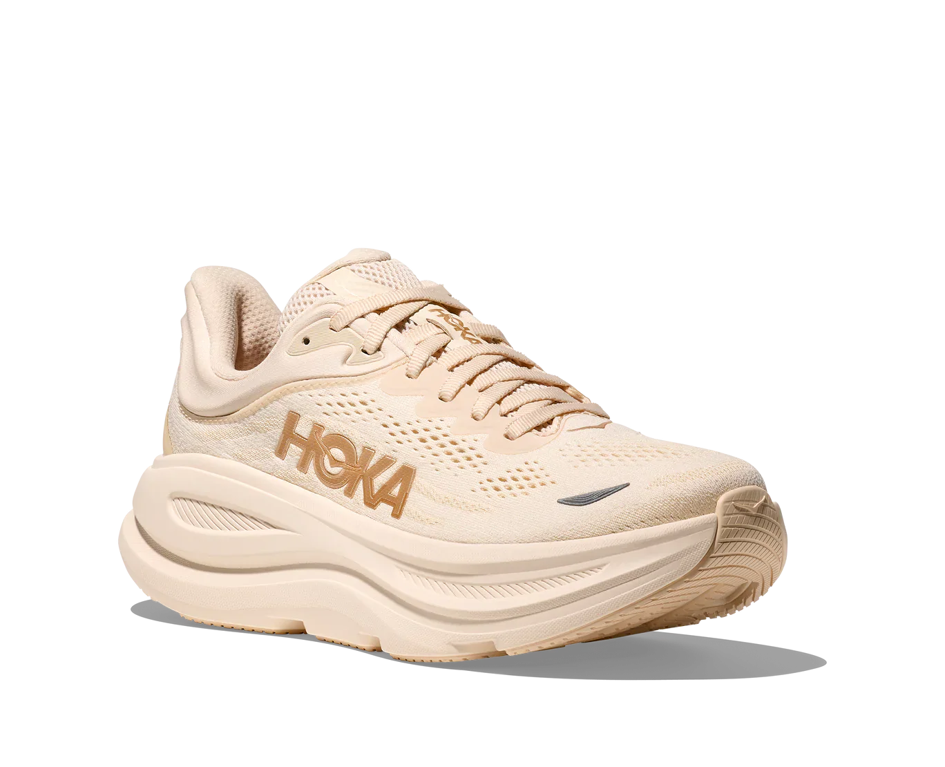 WOMEN'S HOKA BONDI 9 | VANILLA / BIRCH - Image 3