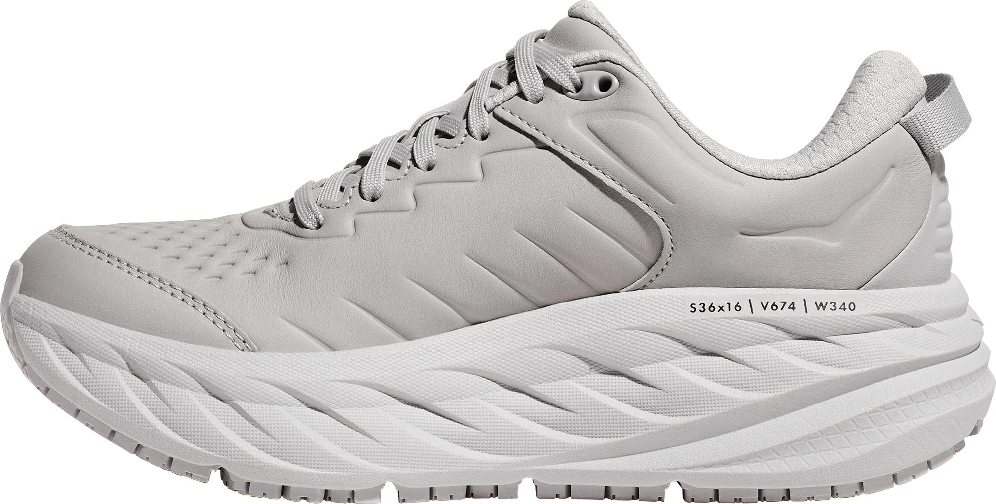 WOMEN'S HOKA BONDI SLIP RESISTANT | HARBOR MIST / LUNAR ROCK - Image 3
