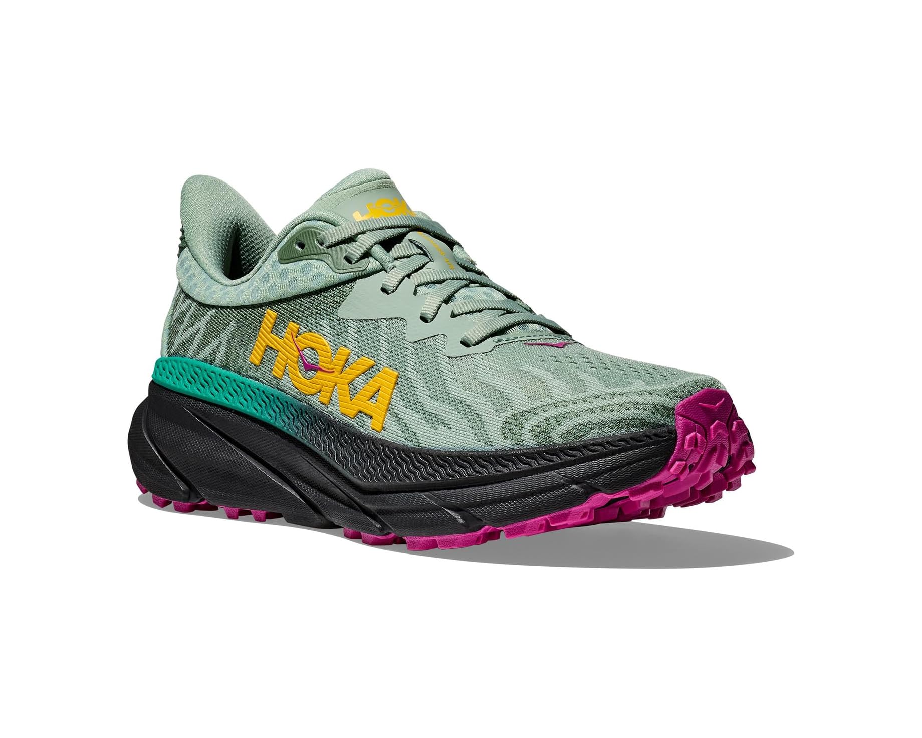 WOMEN'S HOKA CHALLENGER ATR 7 | ALOE VERA / BLACK - Image 3