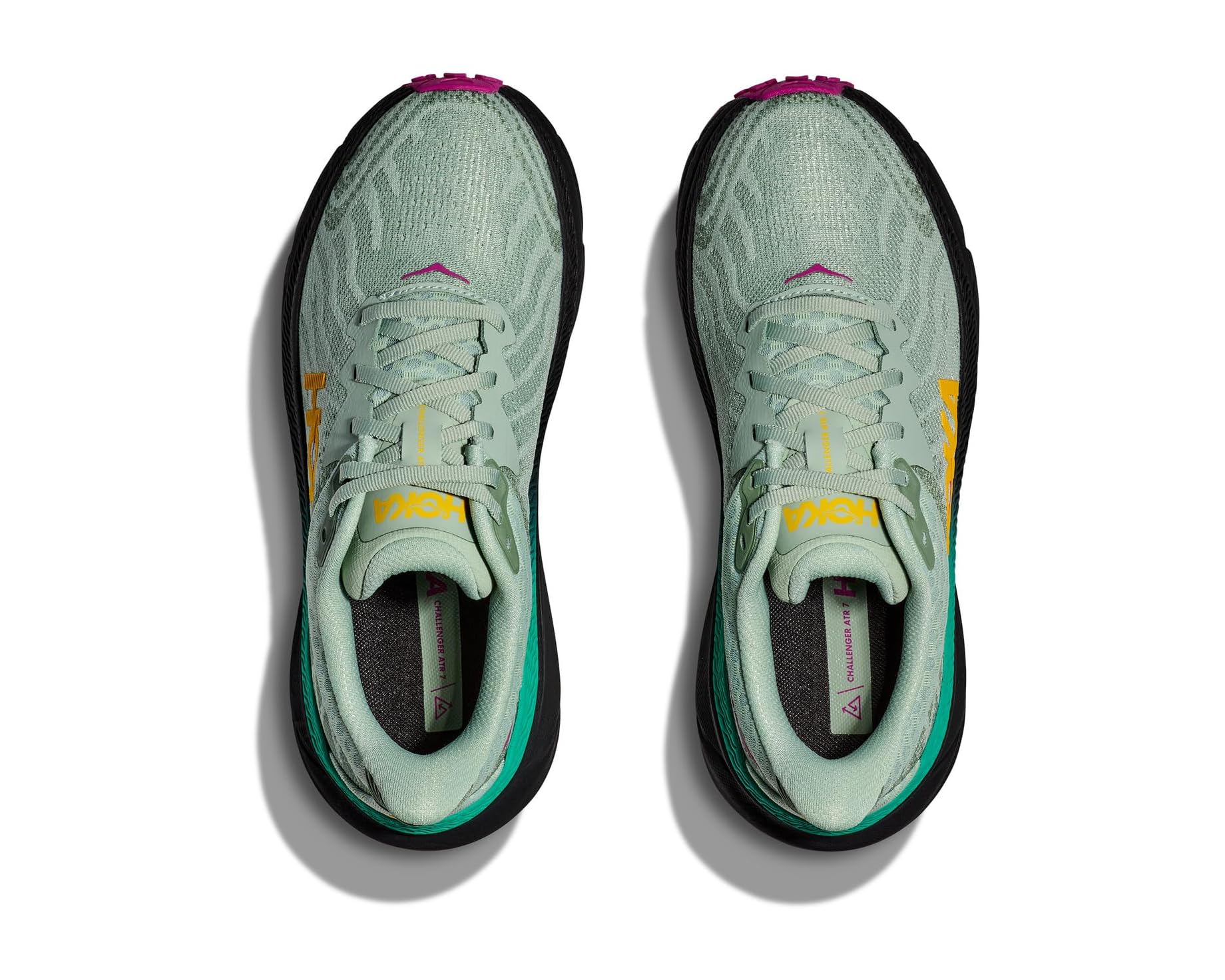 WOMEN'S HOKA CHALLENGER ATR 7 | ALOE VERA / BLACK - Image 5