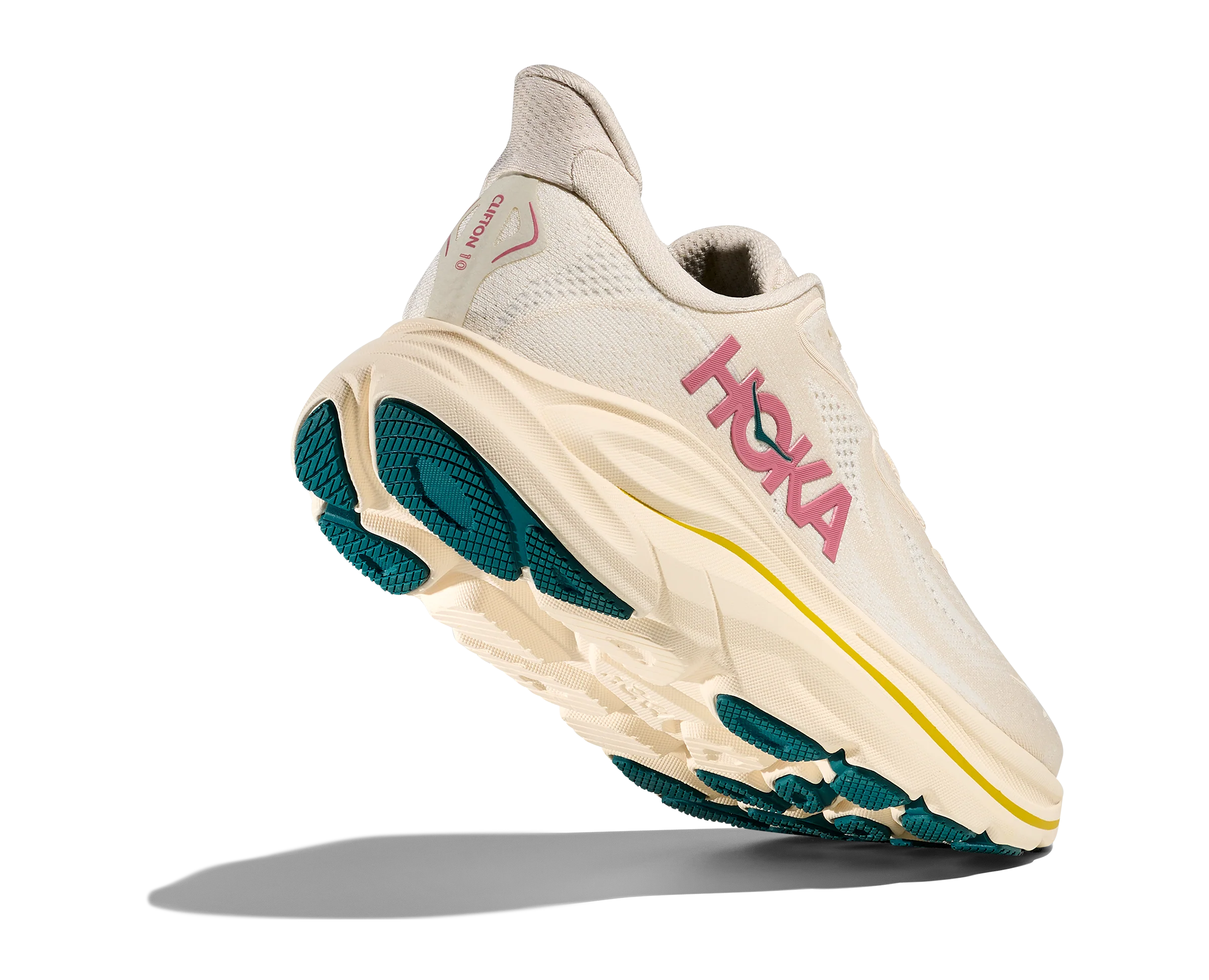 WOMEN'S HOKA CLIFTON 10 | BIRCH | ALABASTER - Image 4