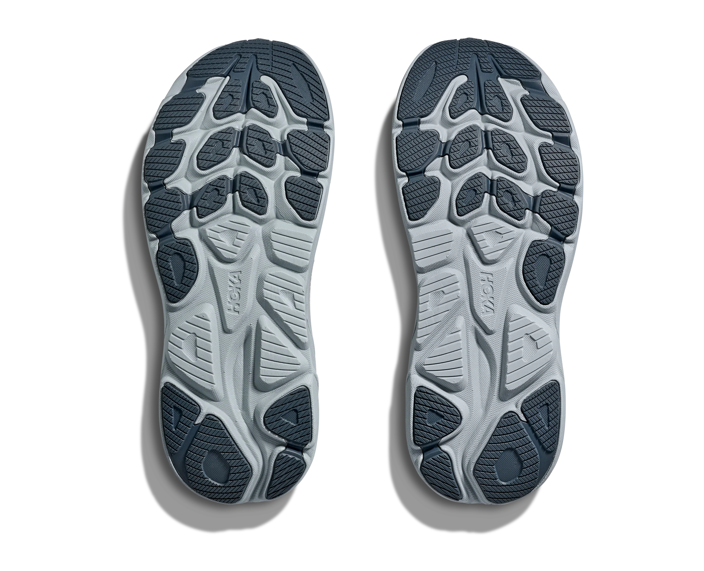 WOMEN'S HOKA CLIFTON 10 |GROUT / MINERAL BLUE - Image 7