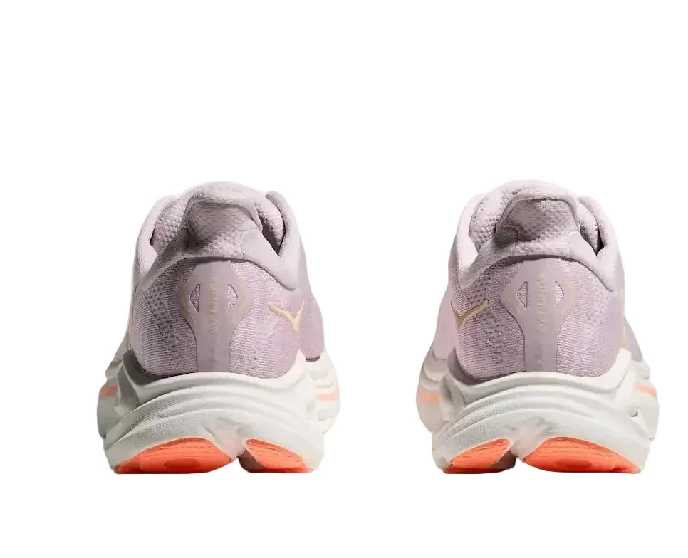 WOMEN'S HOKA CLIFTON 10 | LILAC CREAM | TANGERINE GLOW - Image 4