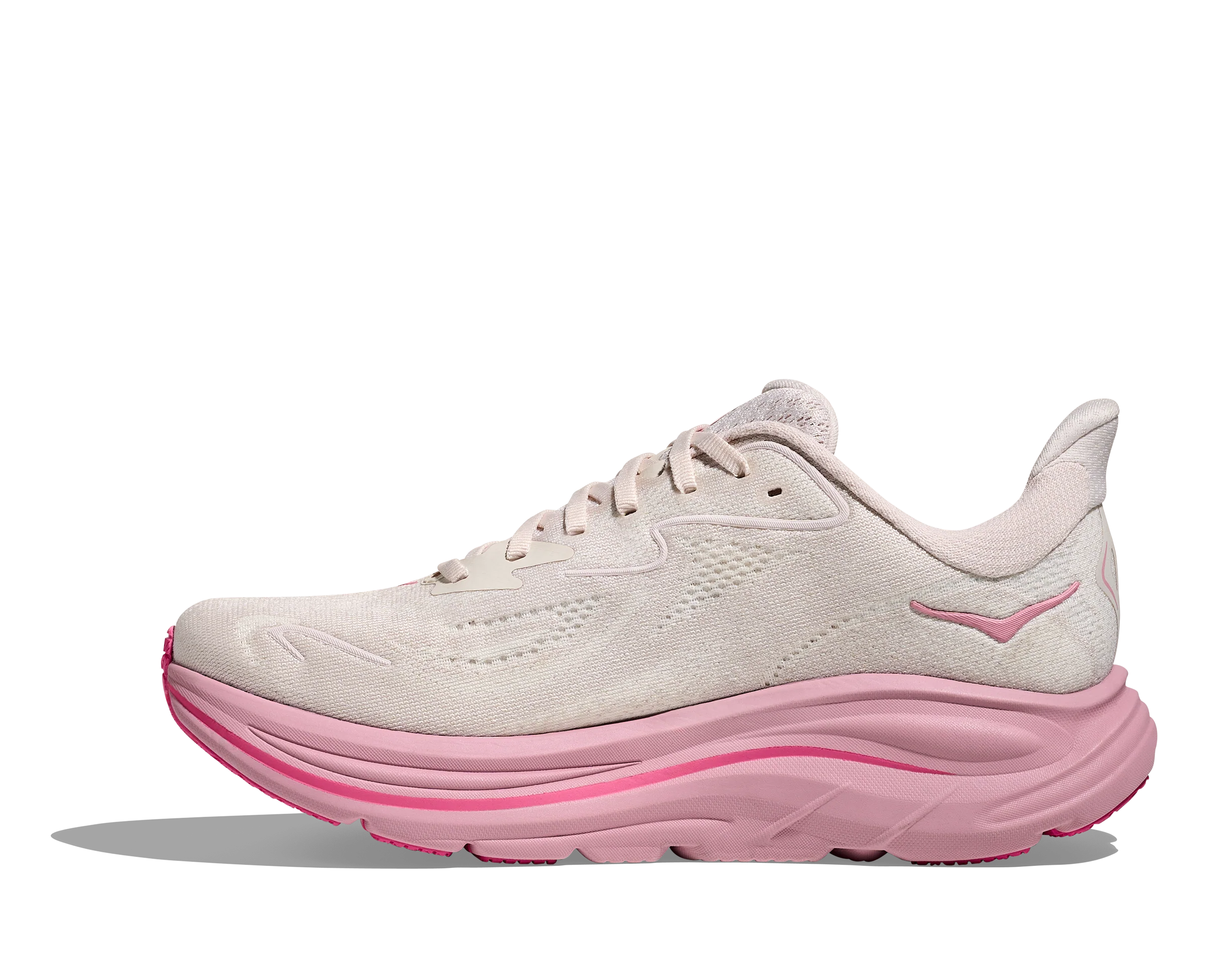 WOMEN'S HOKA CLIFTON 10 | ROSE CREAM / DRIED ROSE - Image 8