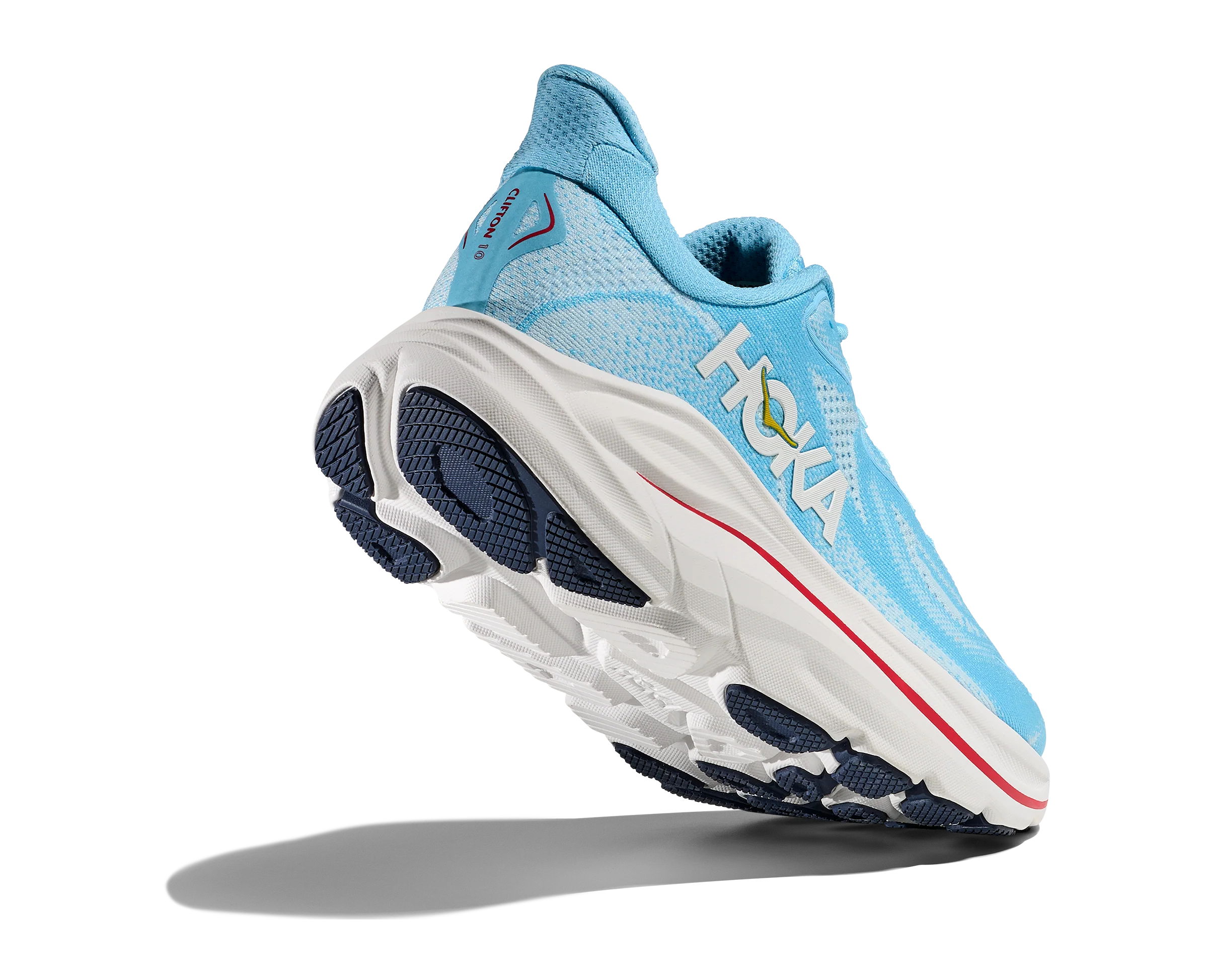 WOMEN'S HOKA CLIFTON 10 | SOARING BLUE / FROST - Image 4