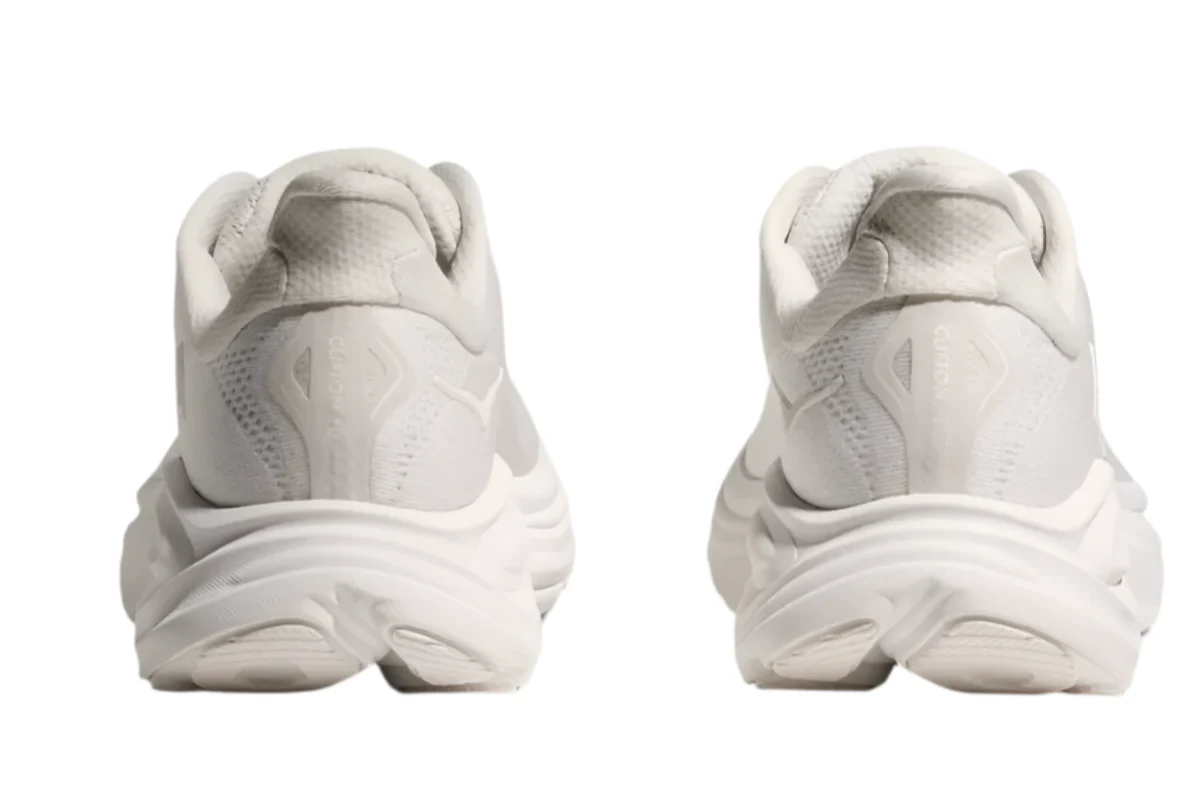 WOMEN'S HOKA CLIFTON 10 | WHITE / WHITE - Image 5