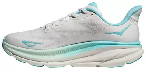 WOMEN'S HOKA CLIFTON 9 | FROST / ROSE GOLD - Image 2