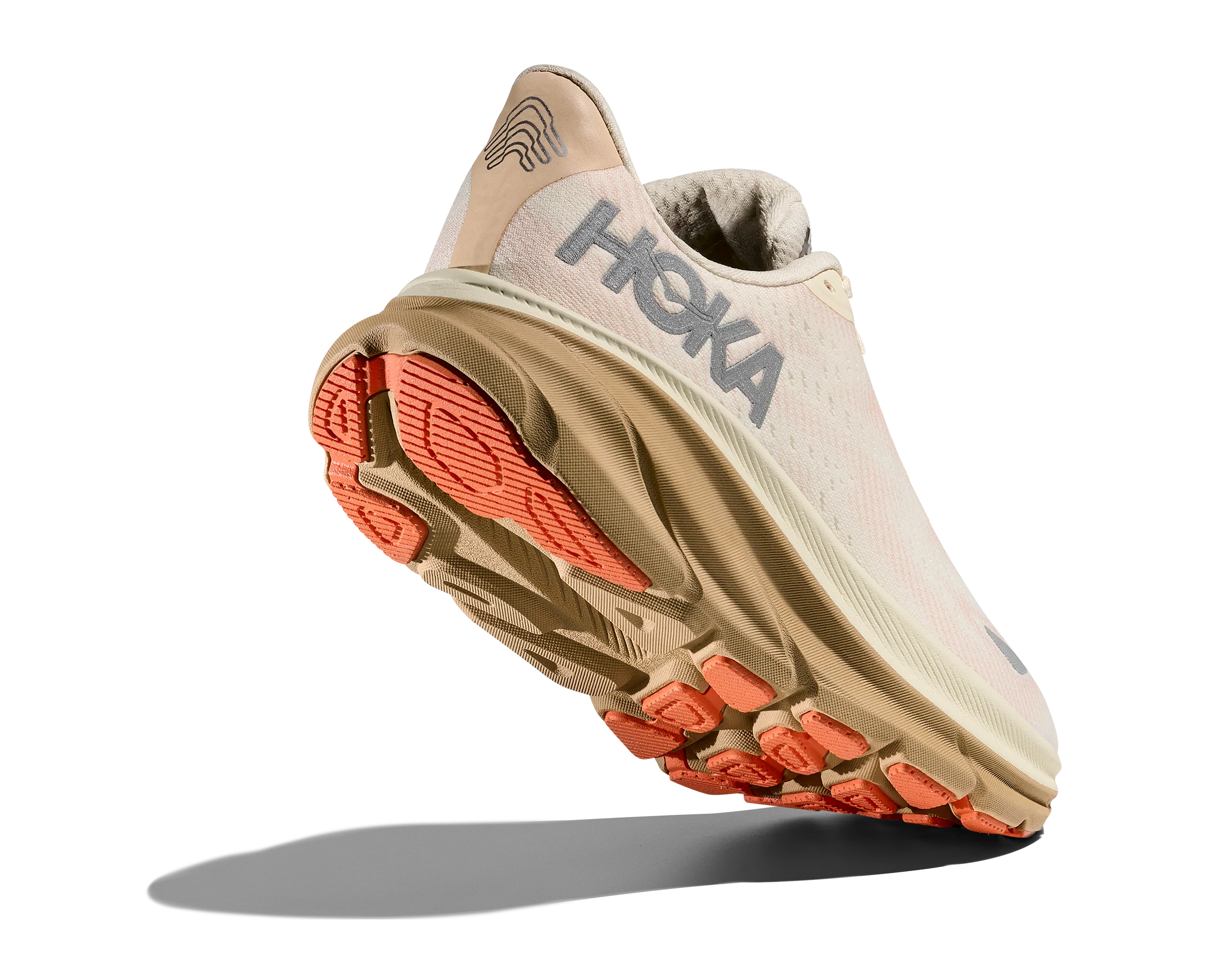 WOMEN'S HOKA CLIFTON 9 GTX | EGGSHELL / KHAKI - Image 5