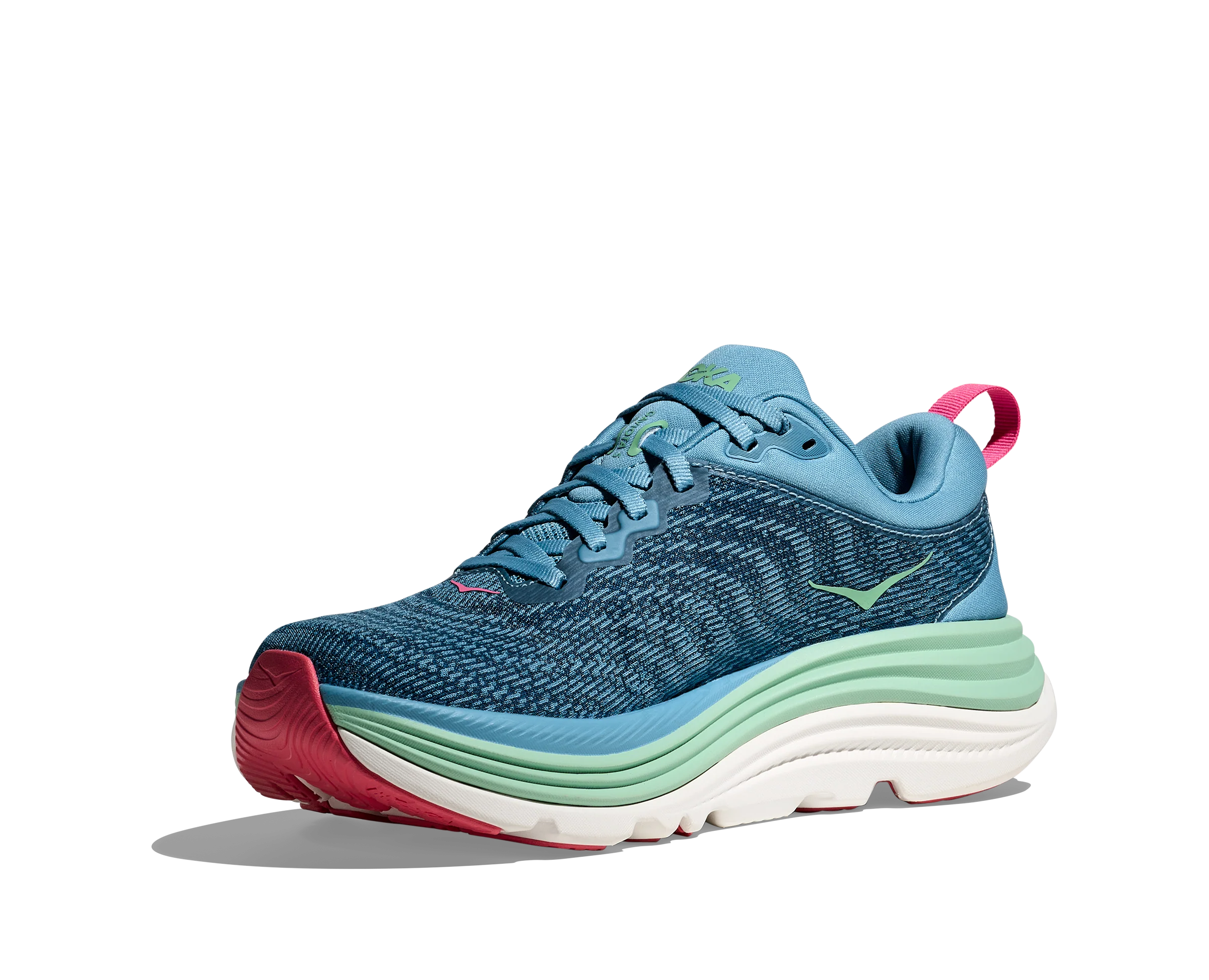 WOMEN'S HOKA GAVIOTA 5 | ALPINE BLUE | JADEITE - Image 3