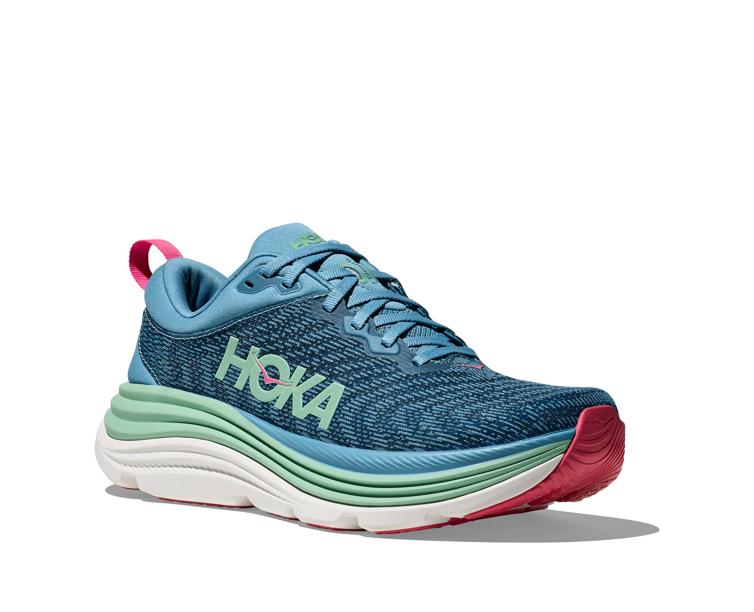 WOMEN'S HOKA GAVIOTA 5 | ALPINE BLUE | JADEITE - Image 5