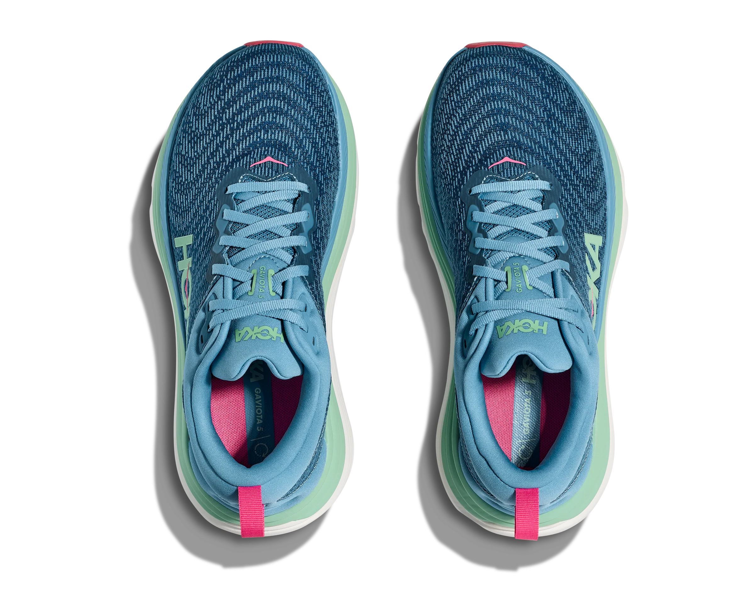 WOMEN'S HOKA GAVIOTA 5 | ALPINE BLUE | JADEITE - Image 8