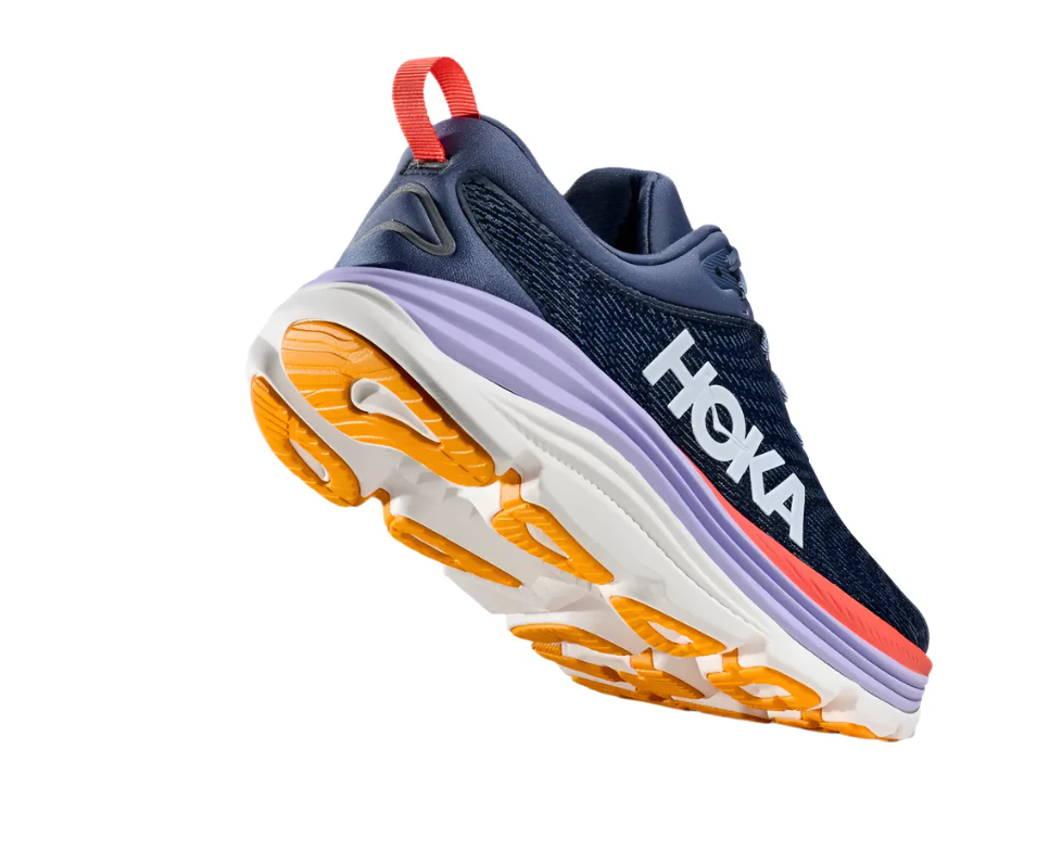 WOMEN'S HOKA GAVIOTA 5 | ANCHOR / GRAPEFRUIT - Image 3