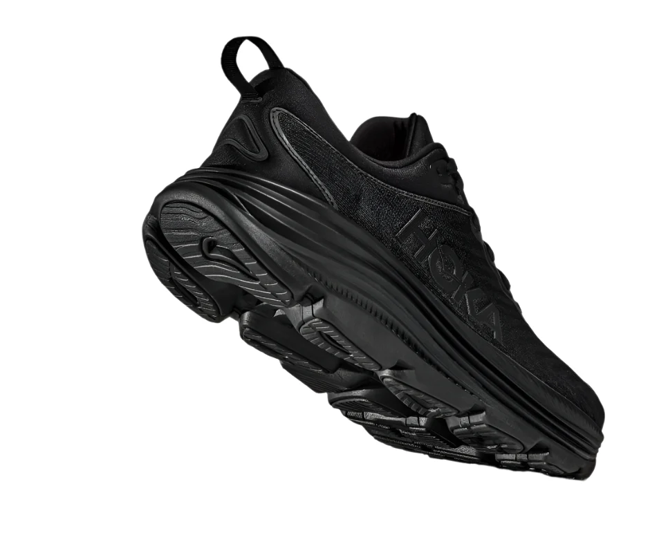 WOMEN'S HOKA GAVIOTA 5 | BLACK / BLACK - Image 3