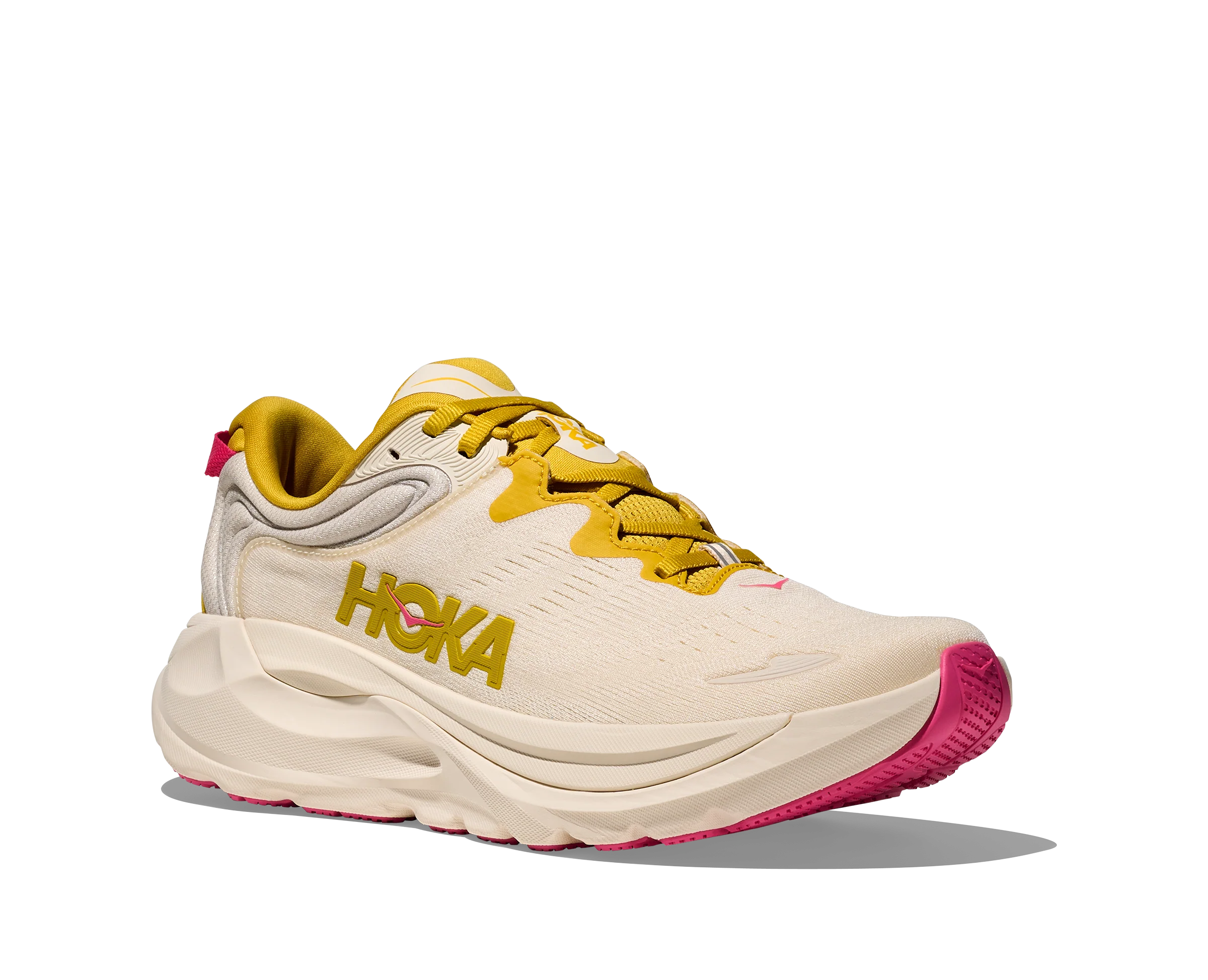 WOMEN'S HOKA GAVIOTA 6 | BIRCH | YELLOW GOLD - Image 4
