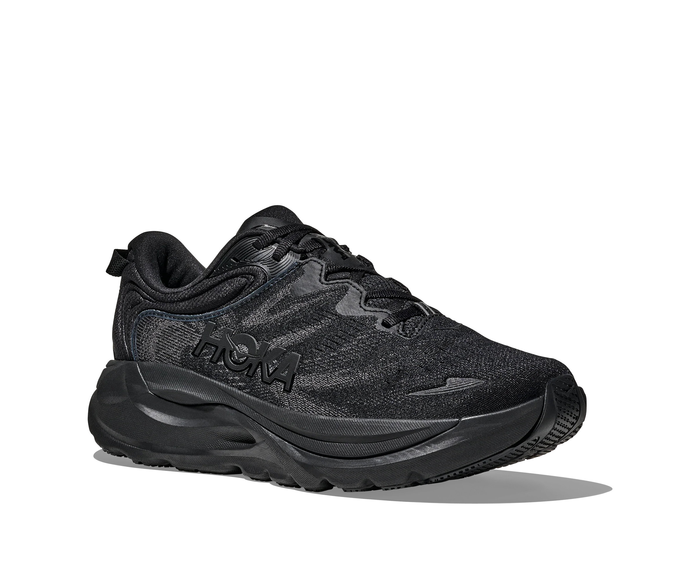 WOMEN'S HOKA GAVIOTA 6 | BLACK | BLACK - Image 4