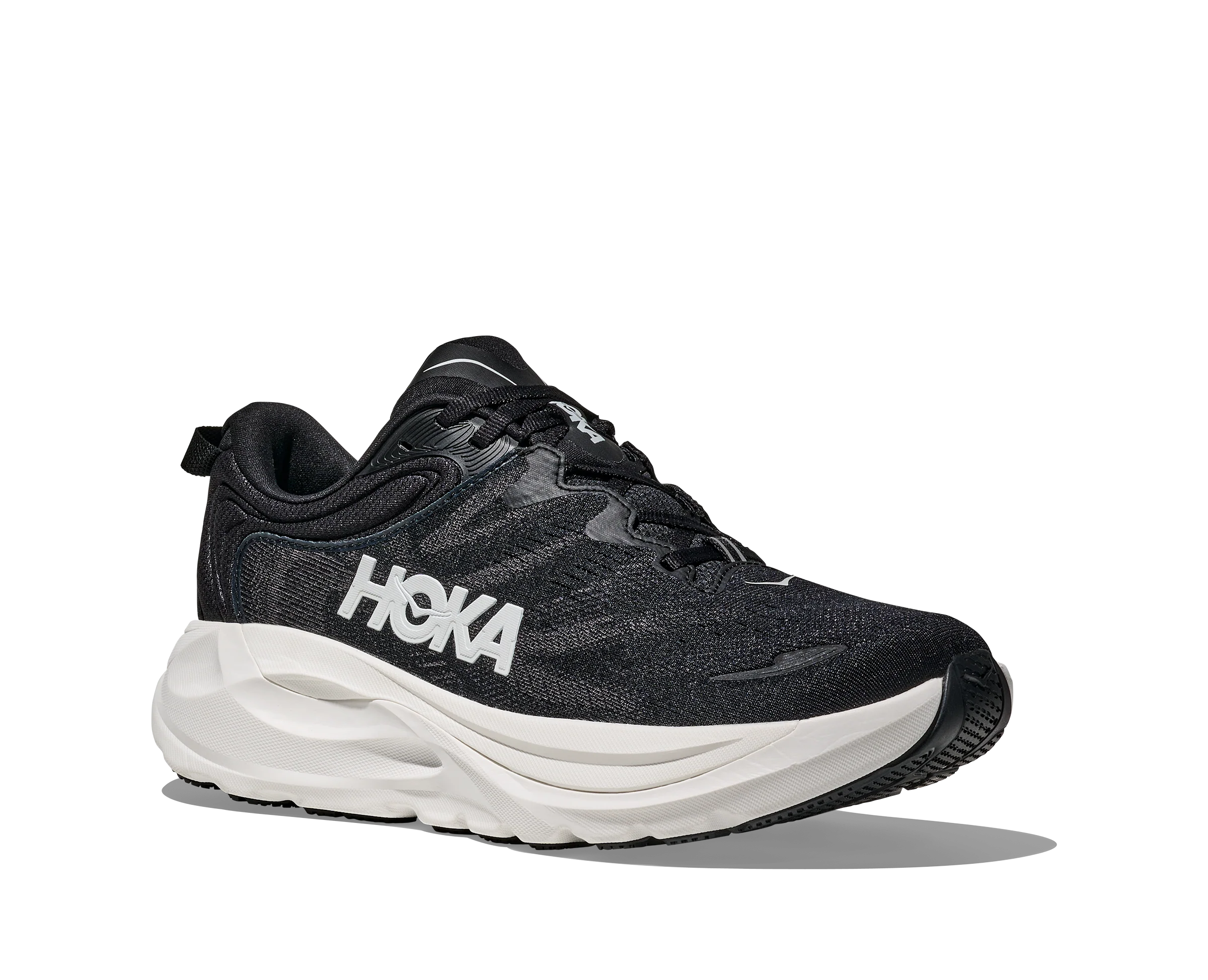 WOMEN'S HOKA GAVIOTA 6 | BLACK | WHITE - Image 5