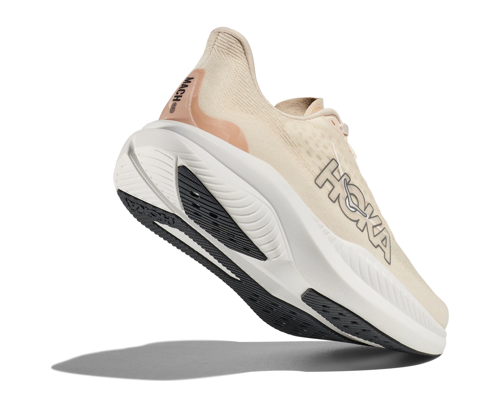 WOMEN'S HOKA MACH 6 | EGGNOG / VANILLA - Image 5