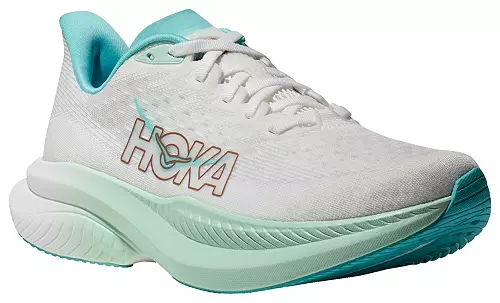 WOMEN'S HOKA MACH 6 | FROST / ROSE GOLD - Image 3
