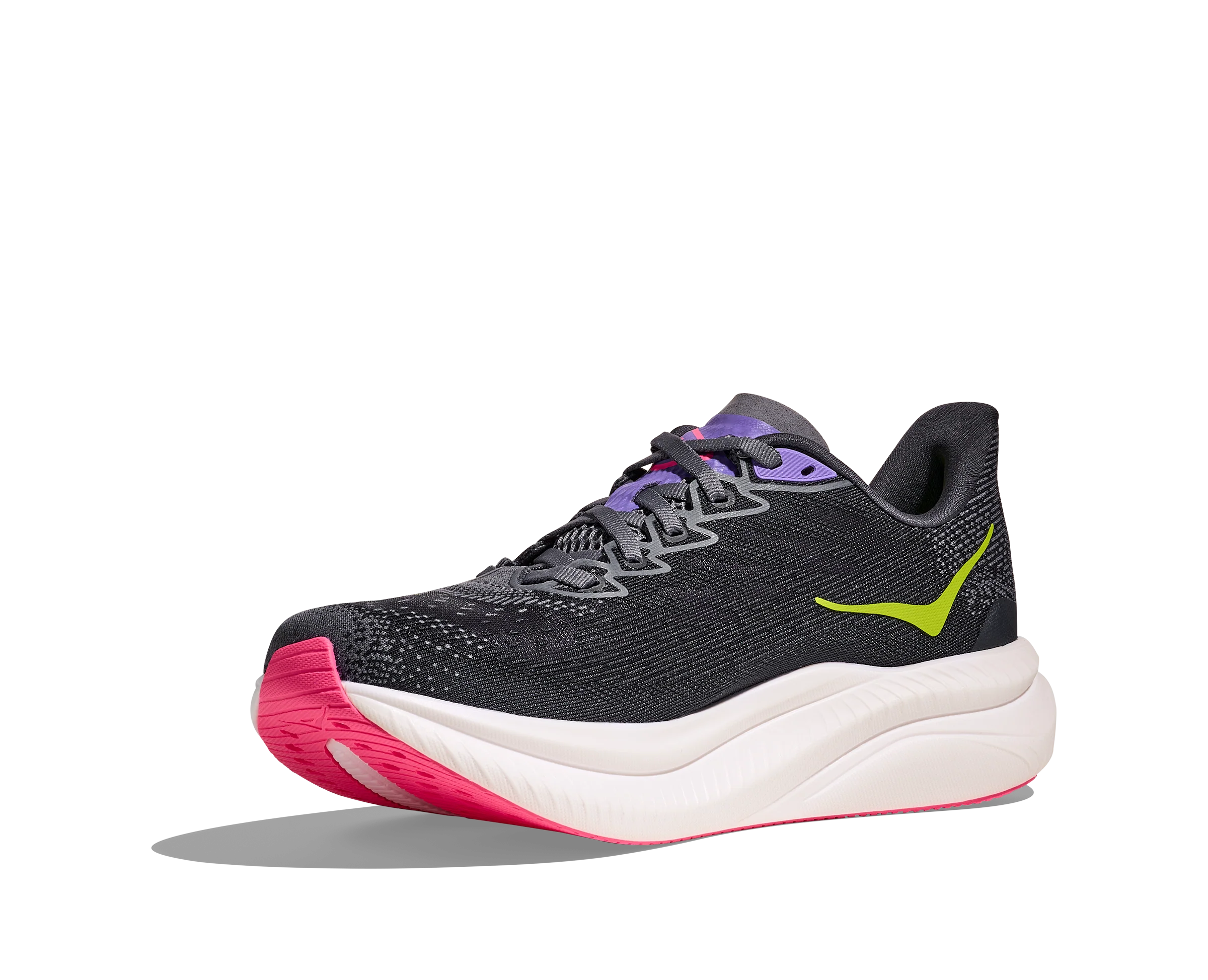 WOMEN'S HOKA MACH 6 | GREY SKIES / CHARCOAL GREY - Image 3