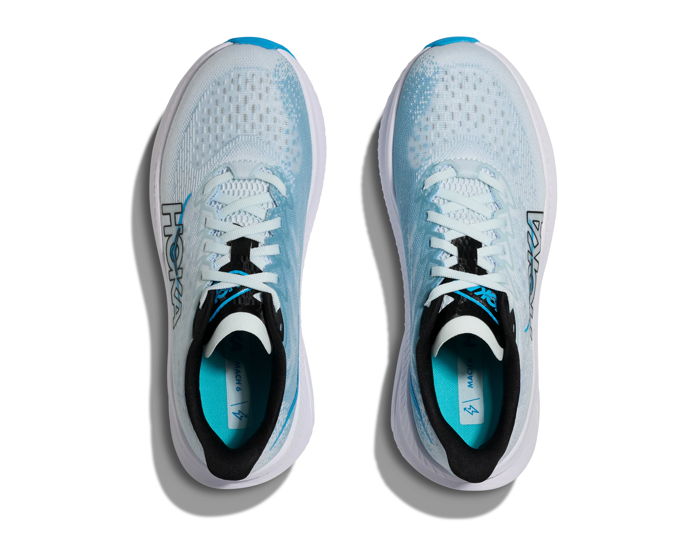 WOMEN'S HOKA MACH 6 | TUNDRA BLUE / RAINDROP - Image 2
