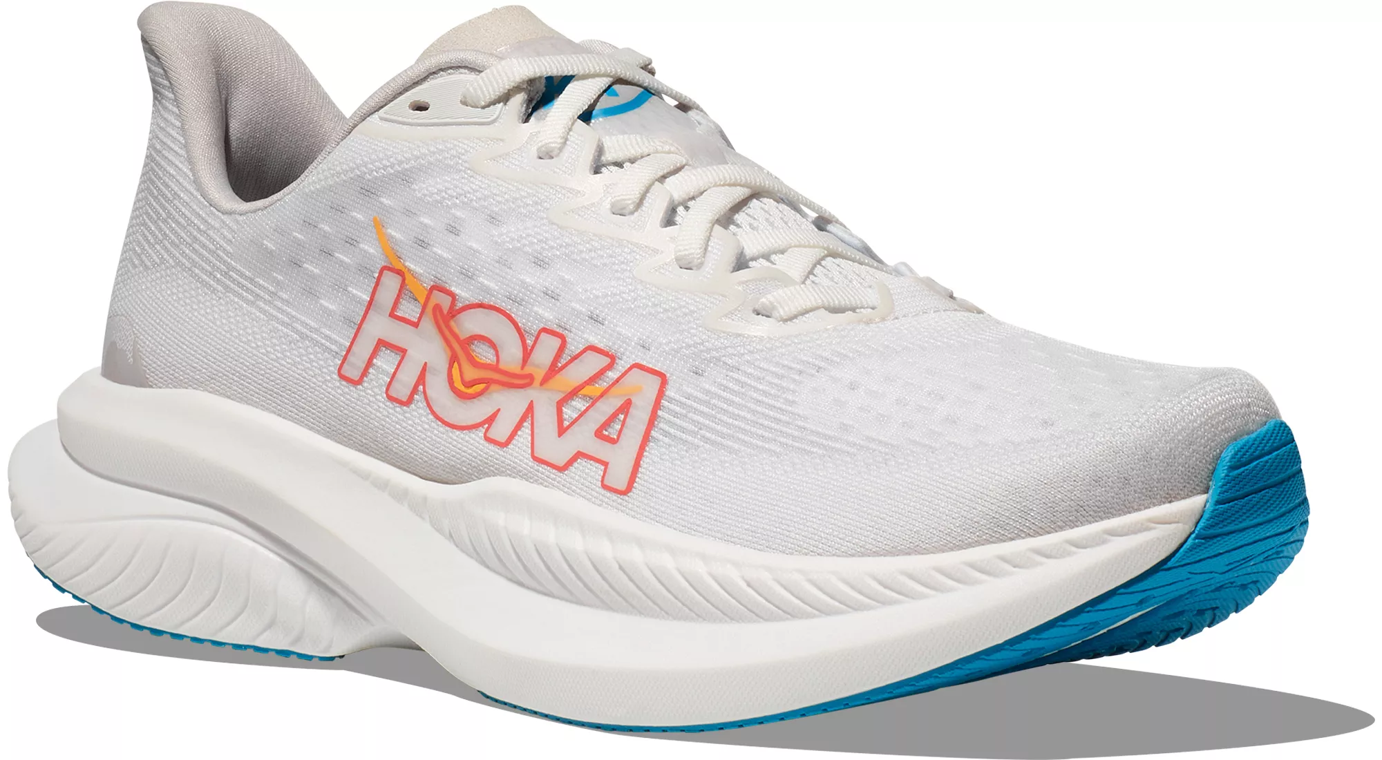 WOMEN'S HOKA MACH 6 | WHITE / NIMBUS CLOUD - Image 3
