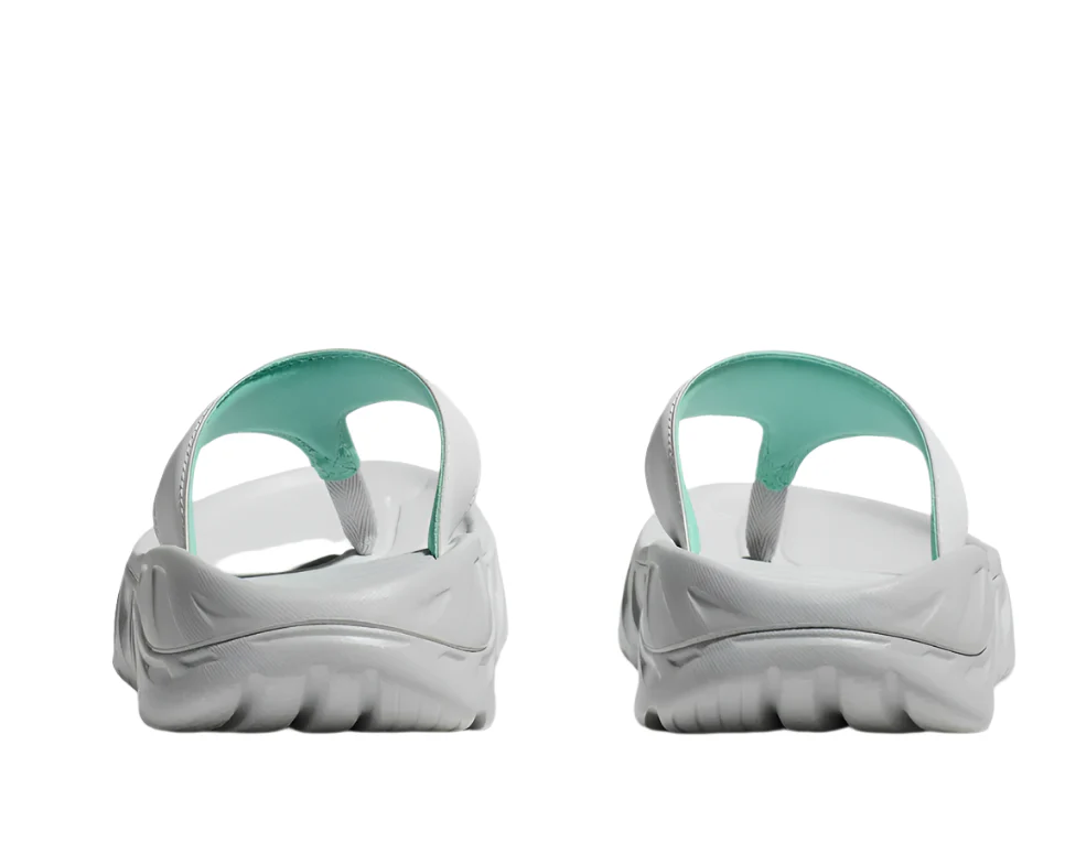WOMEN'S HOKA ORA RECOVERY FLIP | COSMIC GREY / SEAFOAM - Image 7