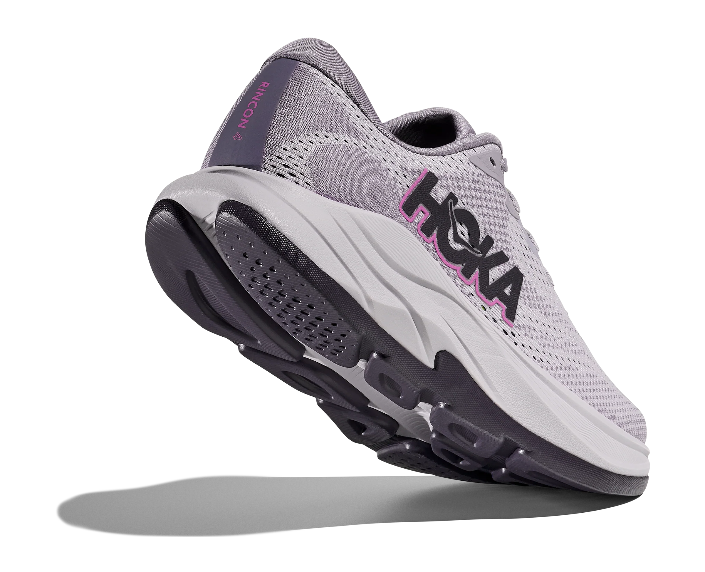 WOMEN'S HOKA RINCON 4 | GREY SKIES | FOGGY GREY - Image 4