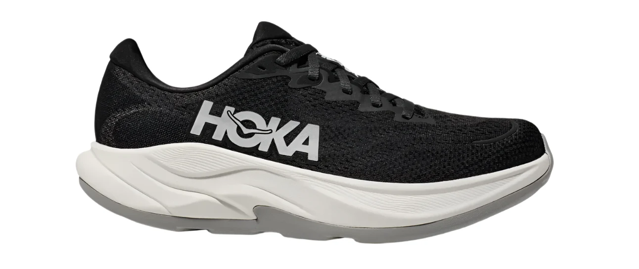 WOMEN'S HOKA RINCON 4 | BLACK / WHITE