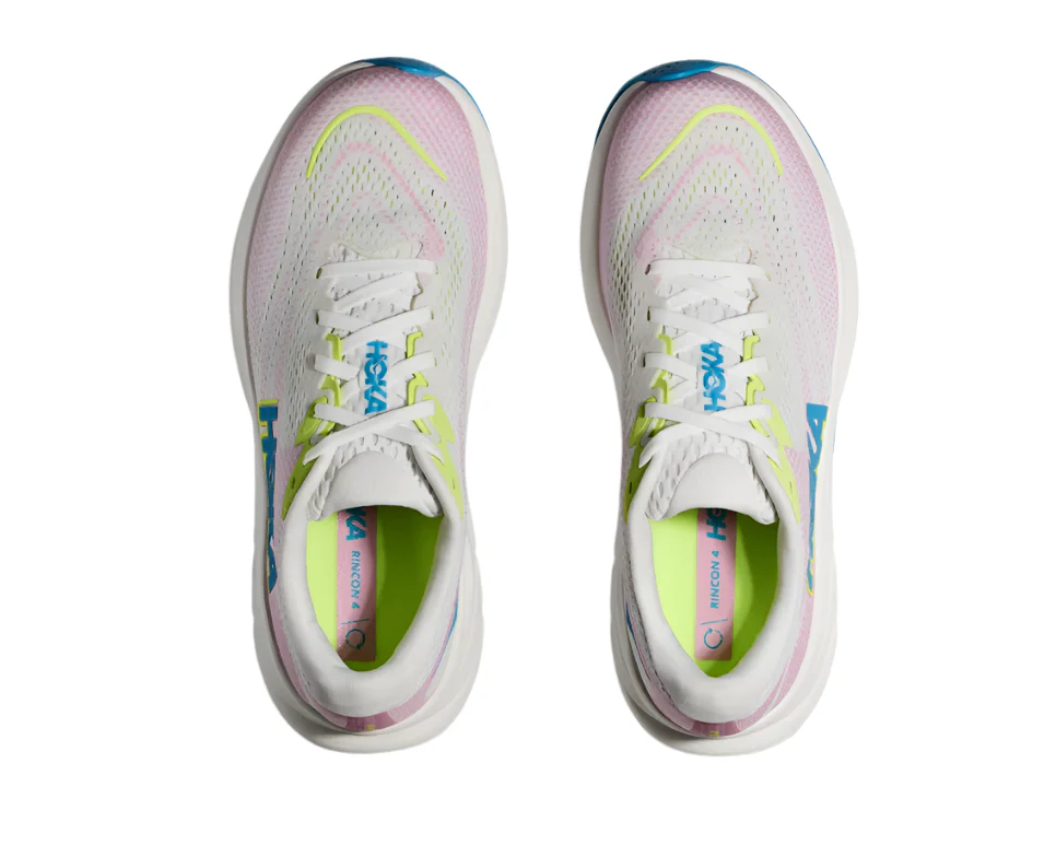 WOMEN'S HOKA RINCON 4 | FROST / PINK TWILIGHT - Image 3