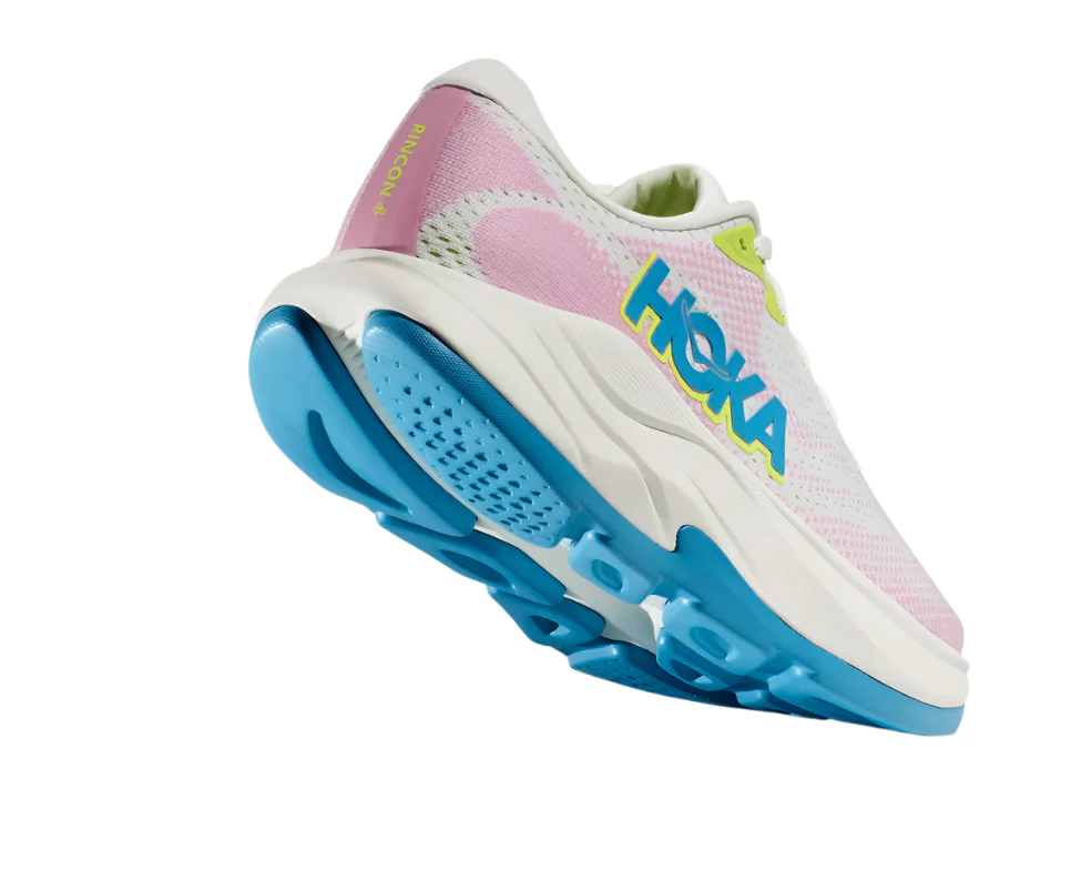 WOMEN'S HOKA RINCON 4 | FROST / PINK TWILIGHT - Image 4