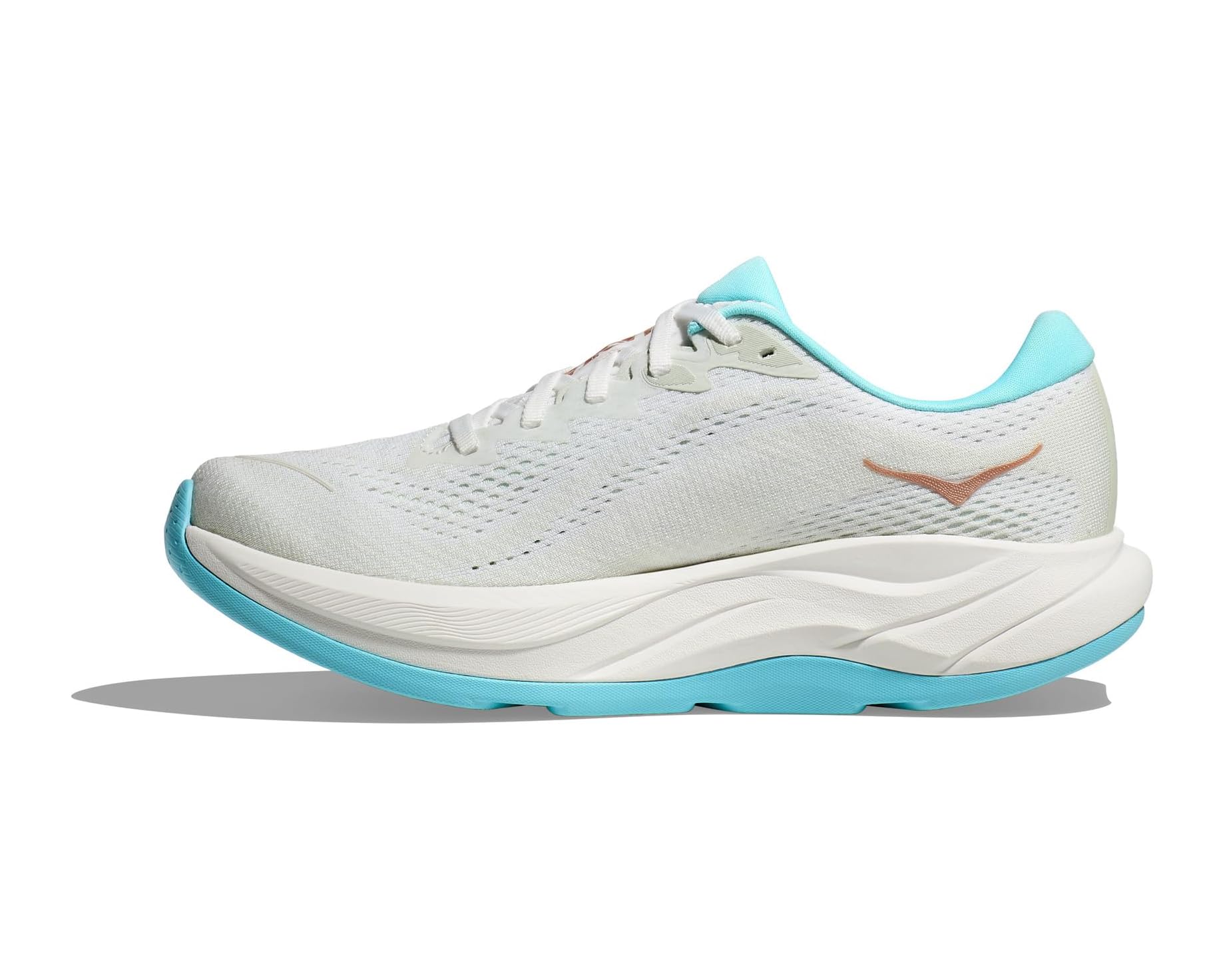 WOMEN'S HOKA RINCON 4 | FROST / ROSE GOLD - Image 2