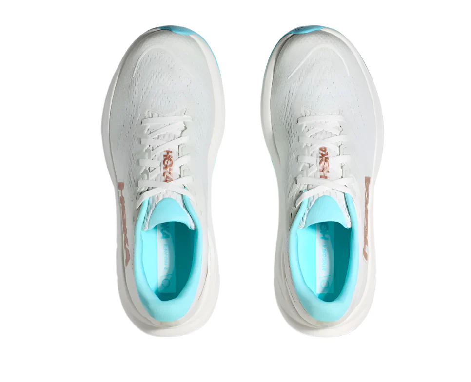 WOMEN'S HOKA RINCON 4 | FROST / ROSE GOLD - Image 3