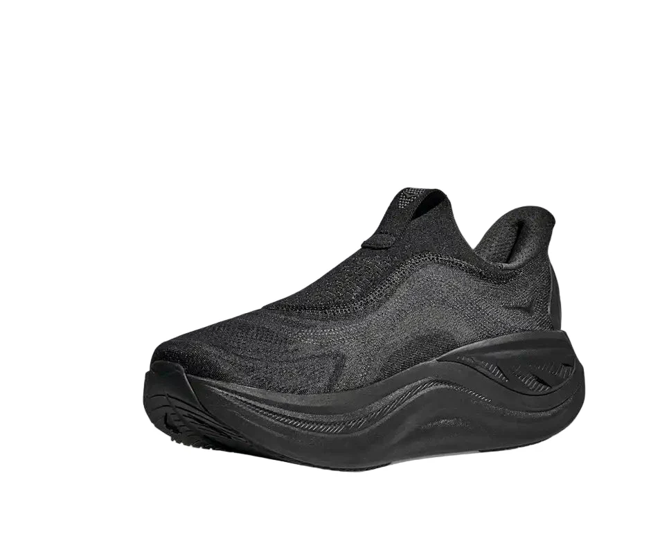 WOMEN'S HOKA SKYWARD LACELESS | BLACK | BLACK - Image 3