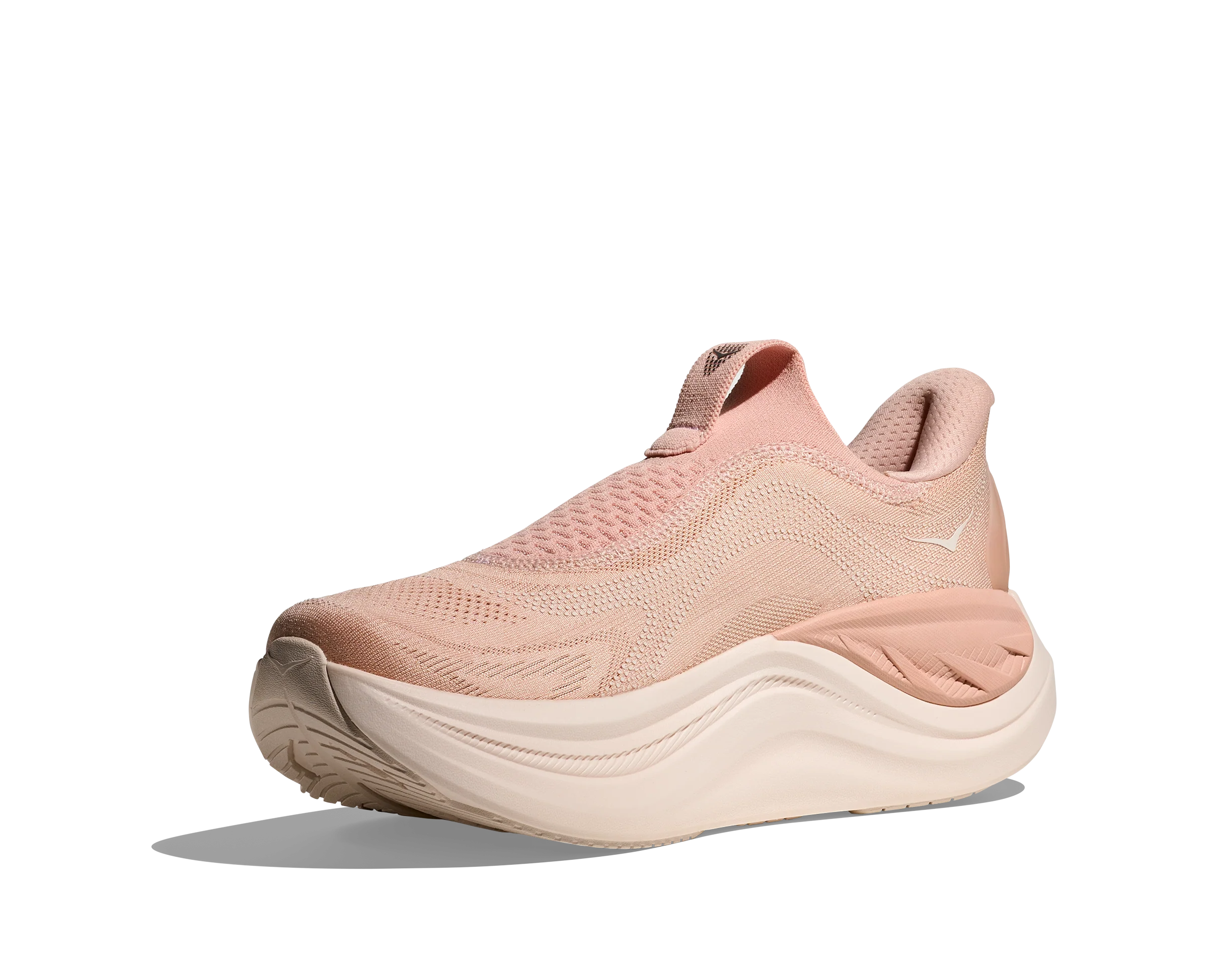 WOMEN'S HOKA SKYWARD LACELESS | ROSE LATTE | ROSE CREAM - Image 3