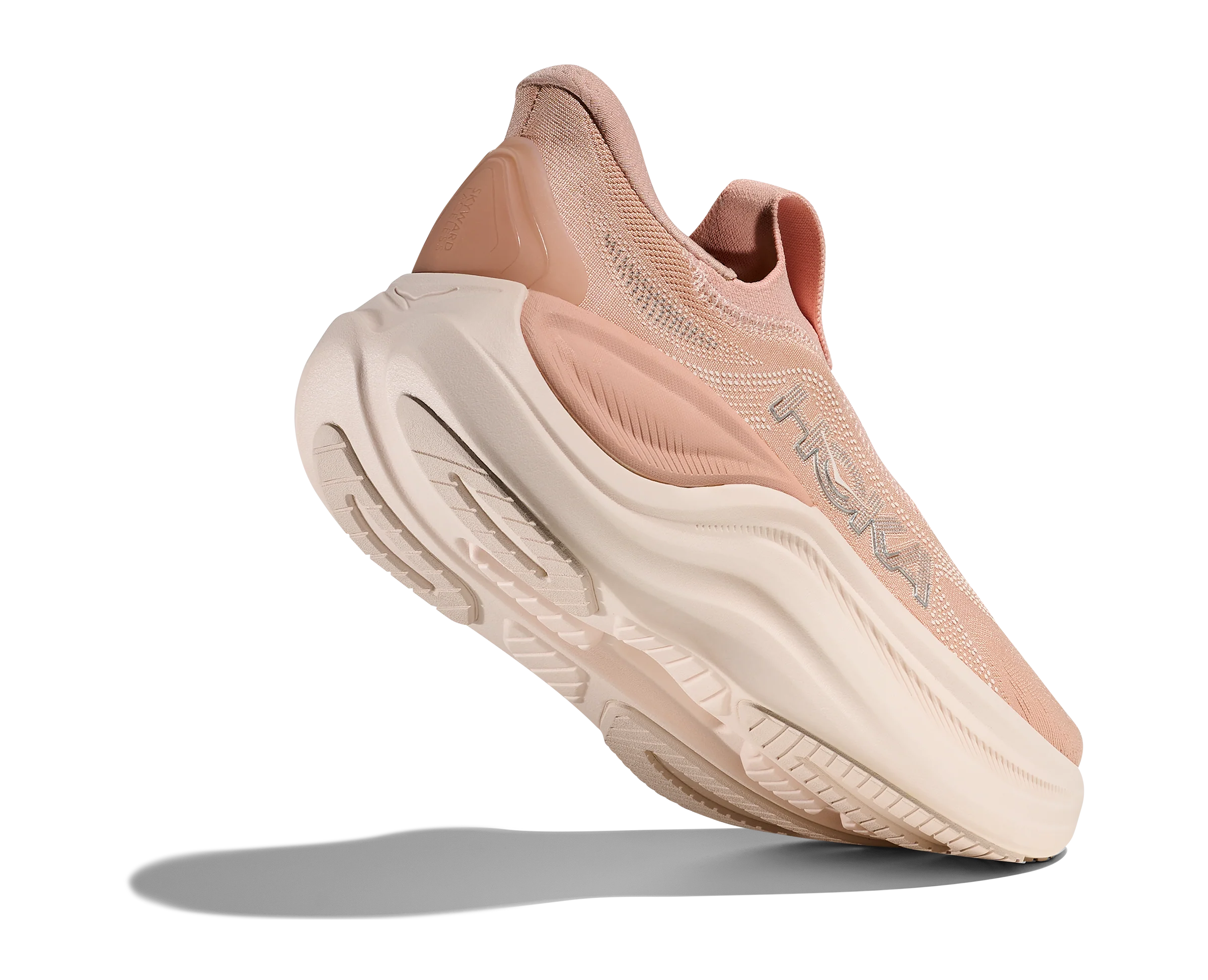 WOMEN'S HOKA SKYWARD LACELESS | ROSE LATTE | ROSE CREAM - Image 5