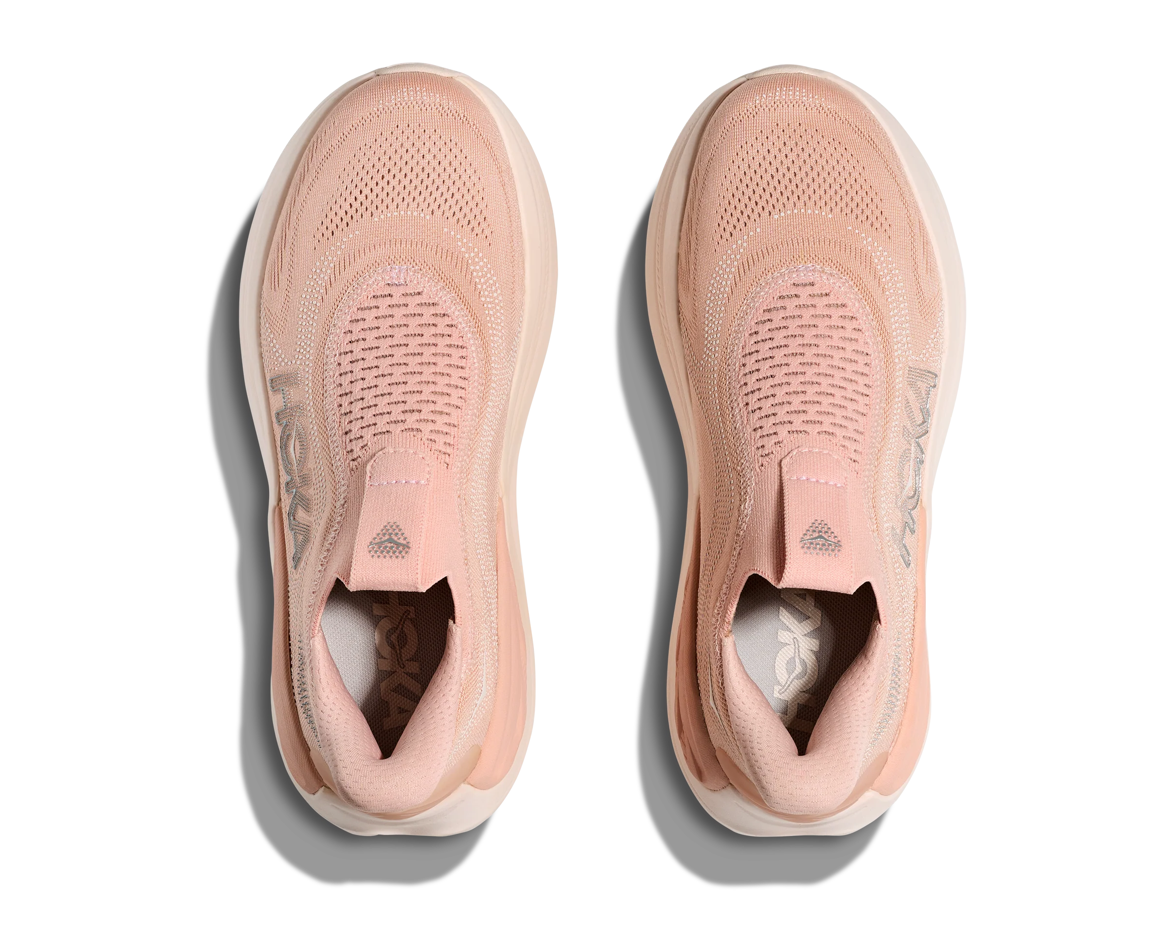 WOMEN'S HOKA SKYWARD LACELESS | ROSE LATTE | ROSE CREAM - Image 6