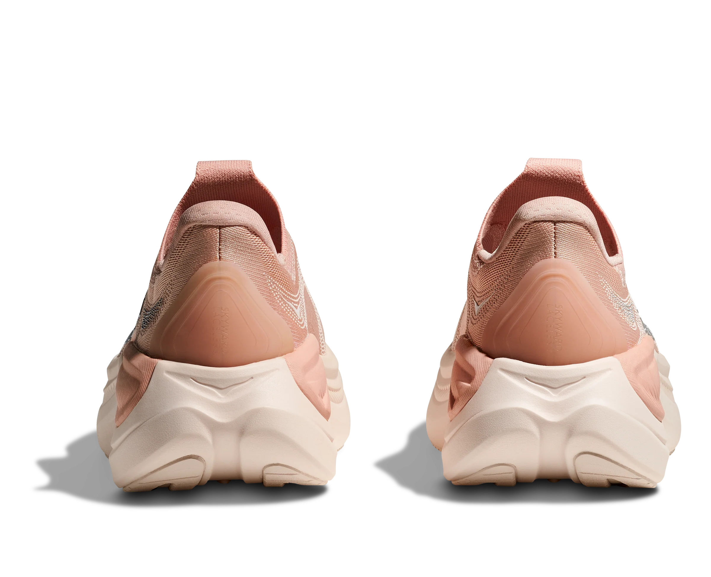 WOMEN'S HOKA SKYWARD LACELESS | ROSE LATTE | ROSE CREAM - Image 7