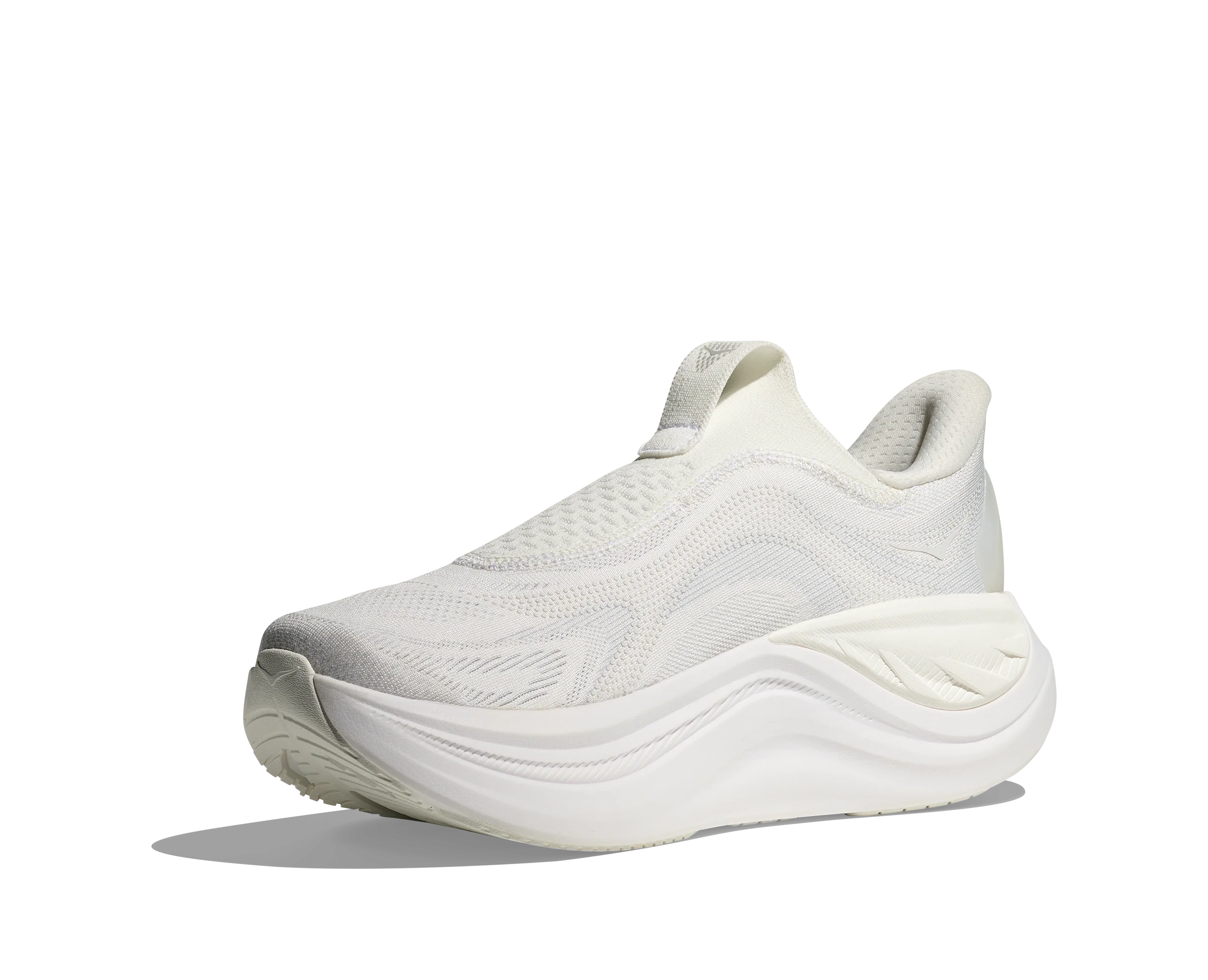 WOMEN'S HOKA SKYWARD LACELESS | WHITE | WHITE - Image 3