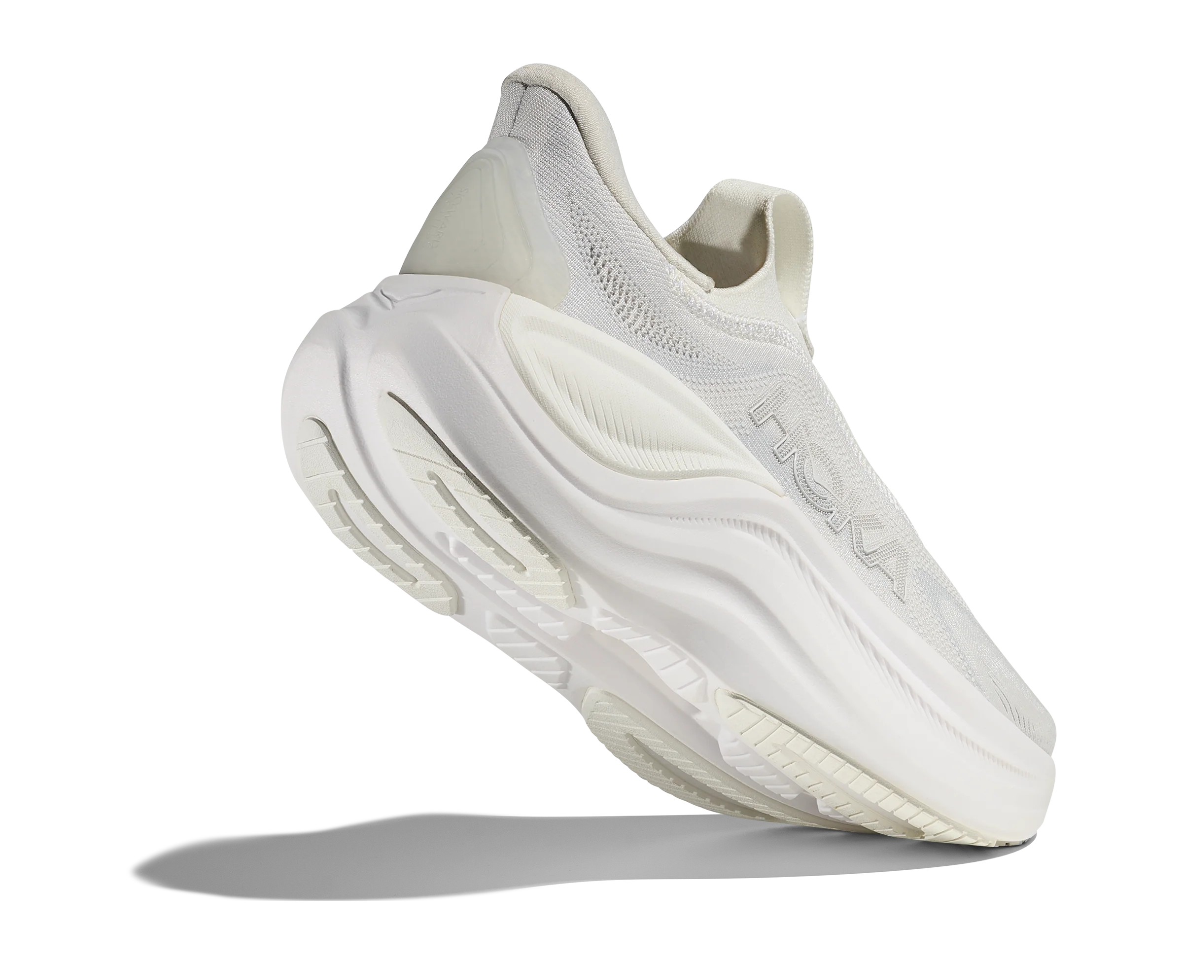 WOMEN'S HOKA SKYWARD LACELESS | WHITE | WHITE - Image 5