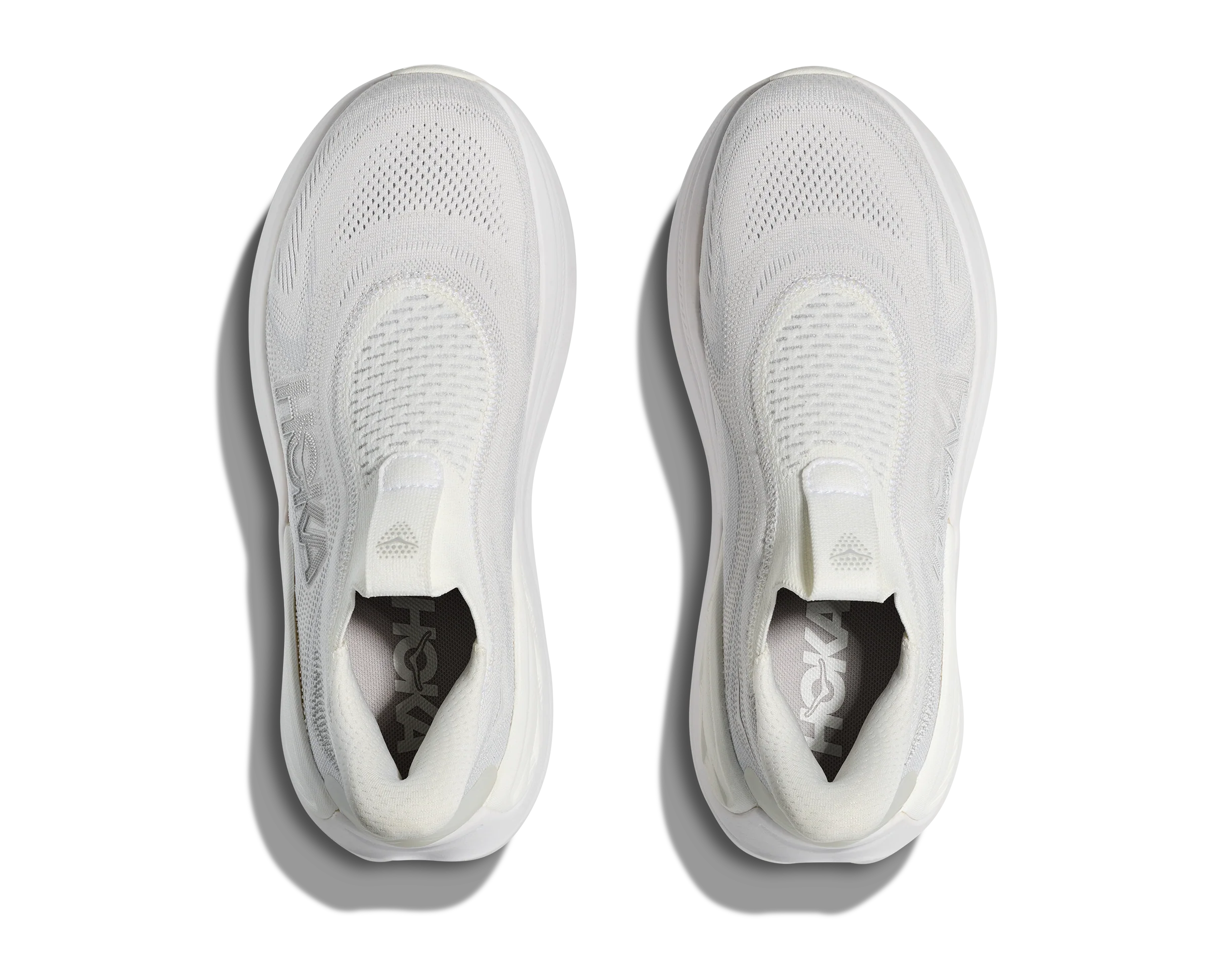 WOMEN'S HOKA SKYWARD LACELESS | WHITE | WHITE - Image 6