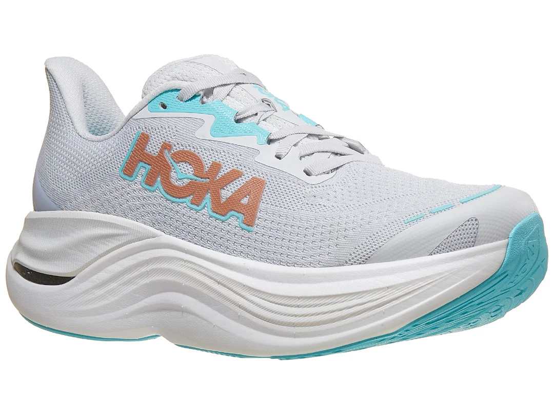 WOMEN'S HOKA SKYWARD X | COSMIC GREY / ROSE GOLD - Image 3
