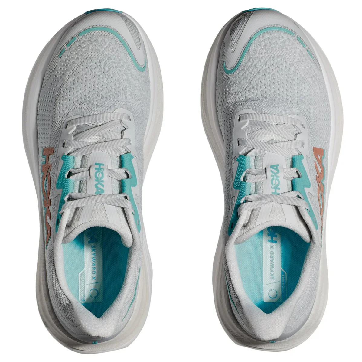 WOMEN'S HOKA SKYWARD X | COSMIC GREY / ROSE GOLD - Image 5