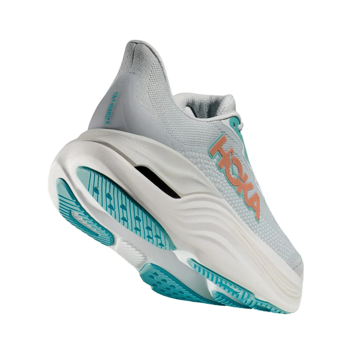 WOMEN'S HOKA SKYWARD X | COSMIC GREY / ROSE GOLD - Image 6