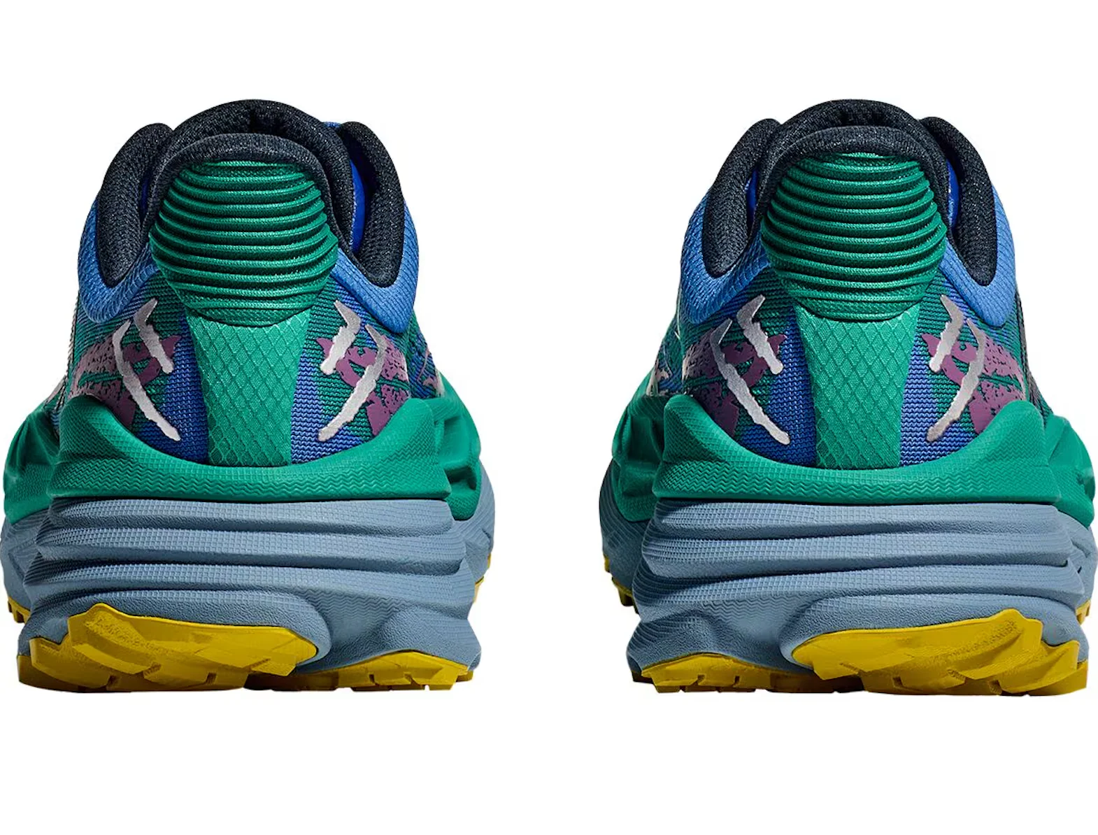 WOMEN'S HOKA STINSON 7 | VIRTUAL BLUE / TECH GREEN - Image 6