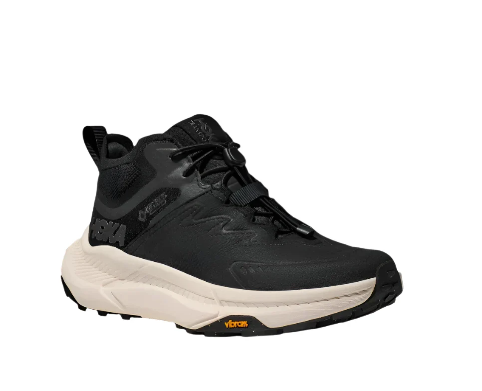 WOMEN'S HOKA TRANSPORT CHUKKA GTX | BLACK / ALABASTER - Image 2